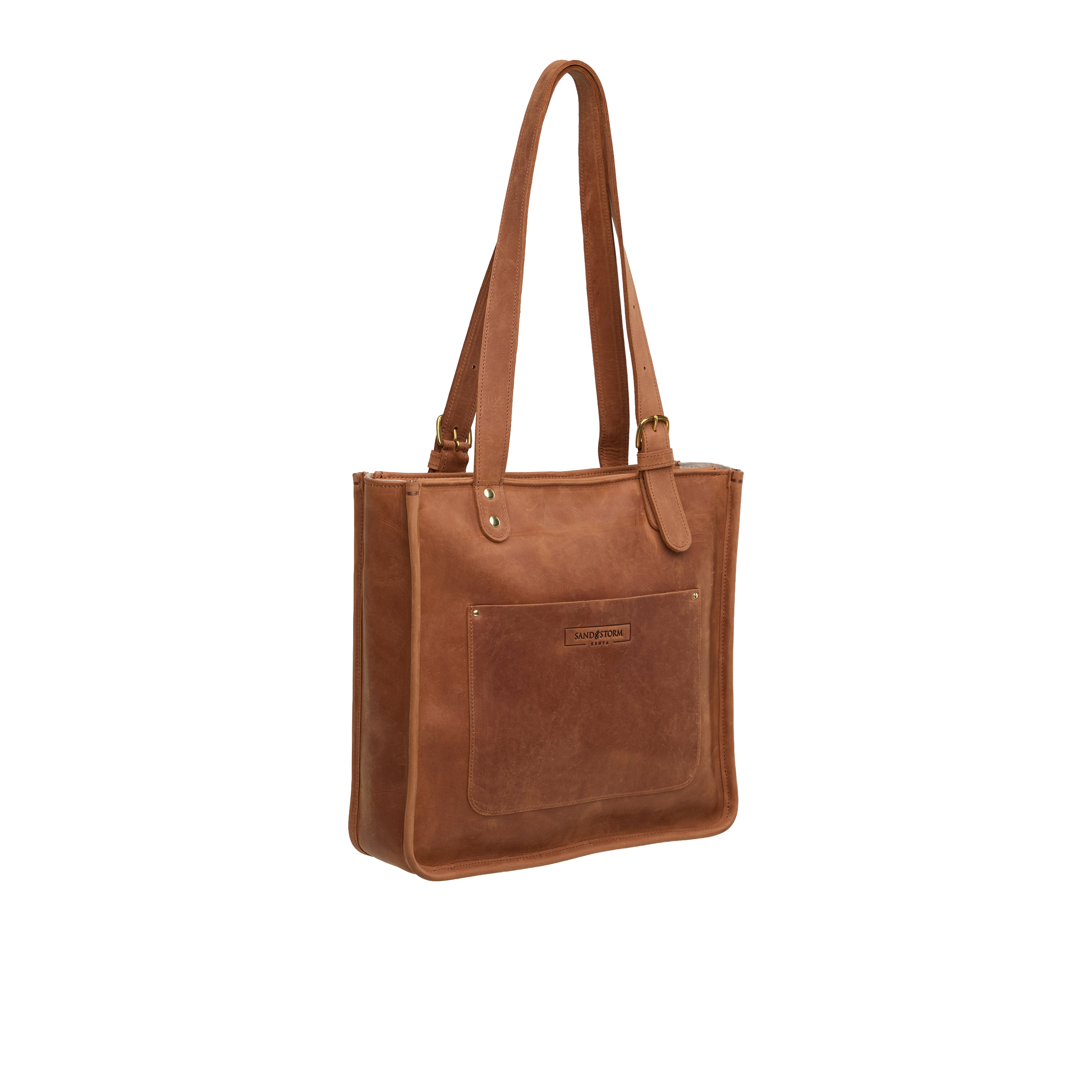 Pull-up Leather Pauline Tote