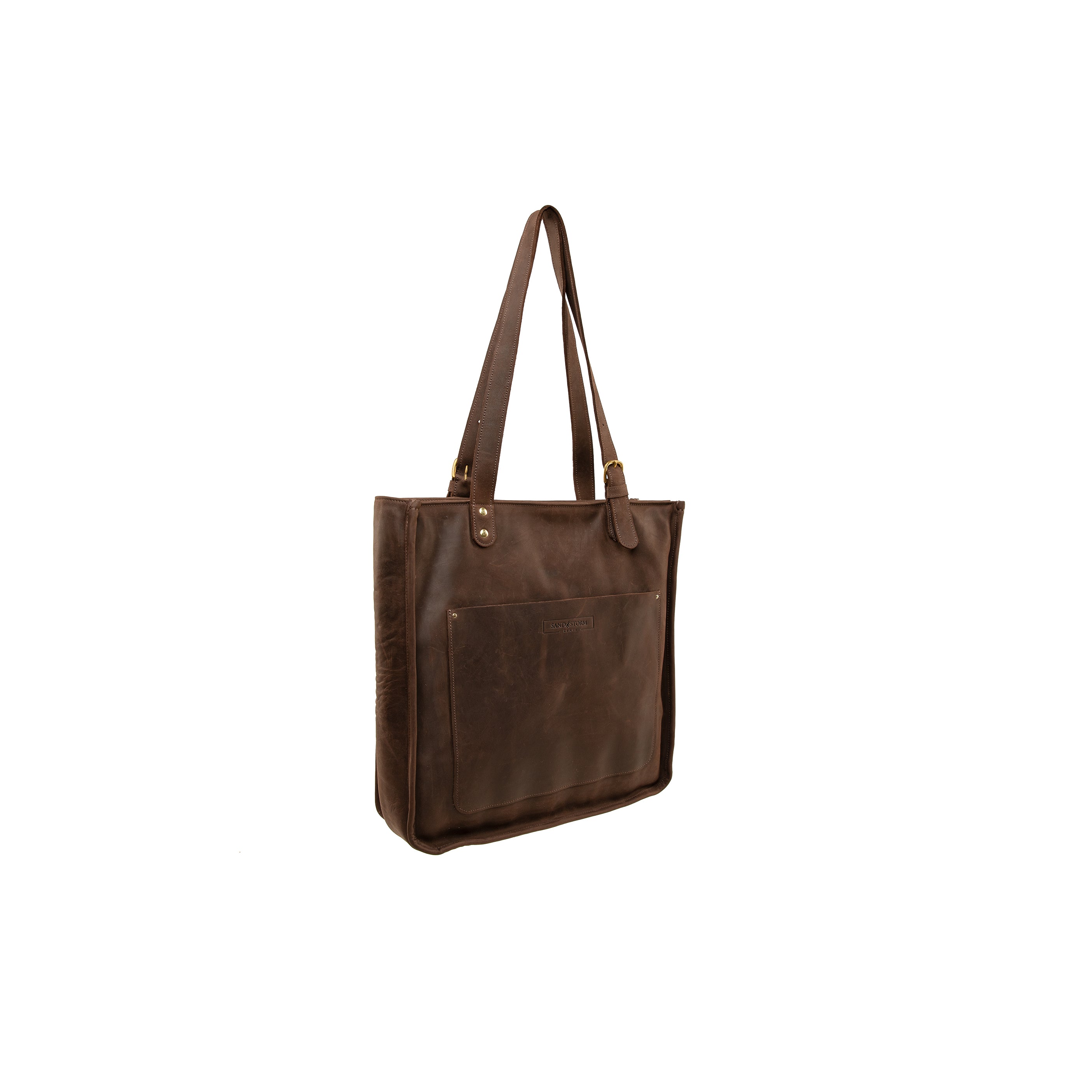 Pull-up Leather Pauline Tote - Sandstorm Kenya (KE)