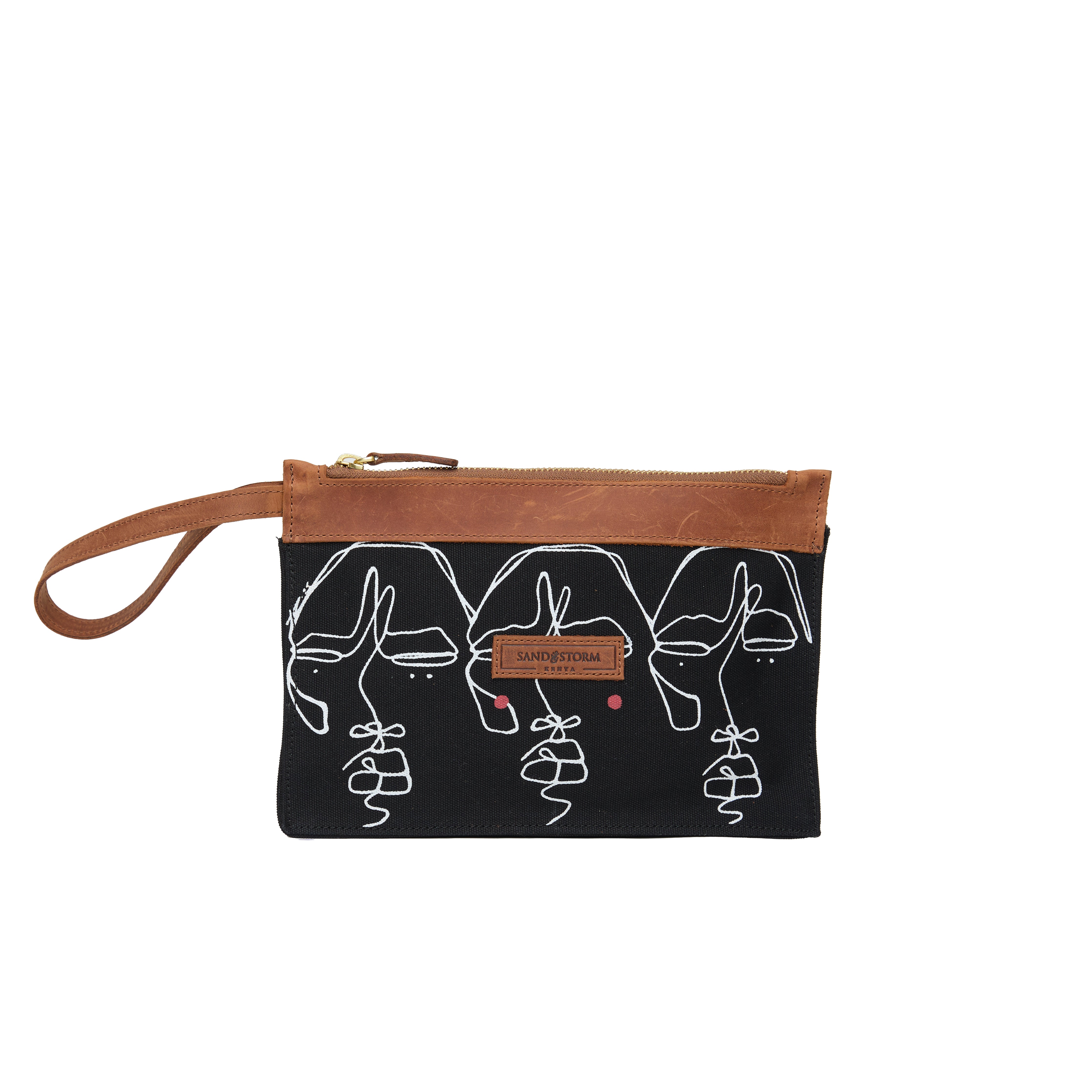 Canvas Agnes Pouch Sita Print x EndoSquared