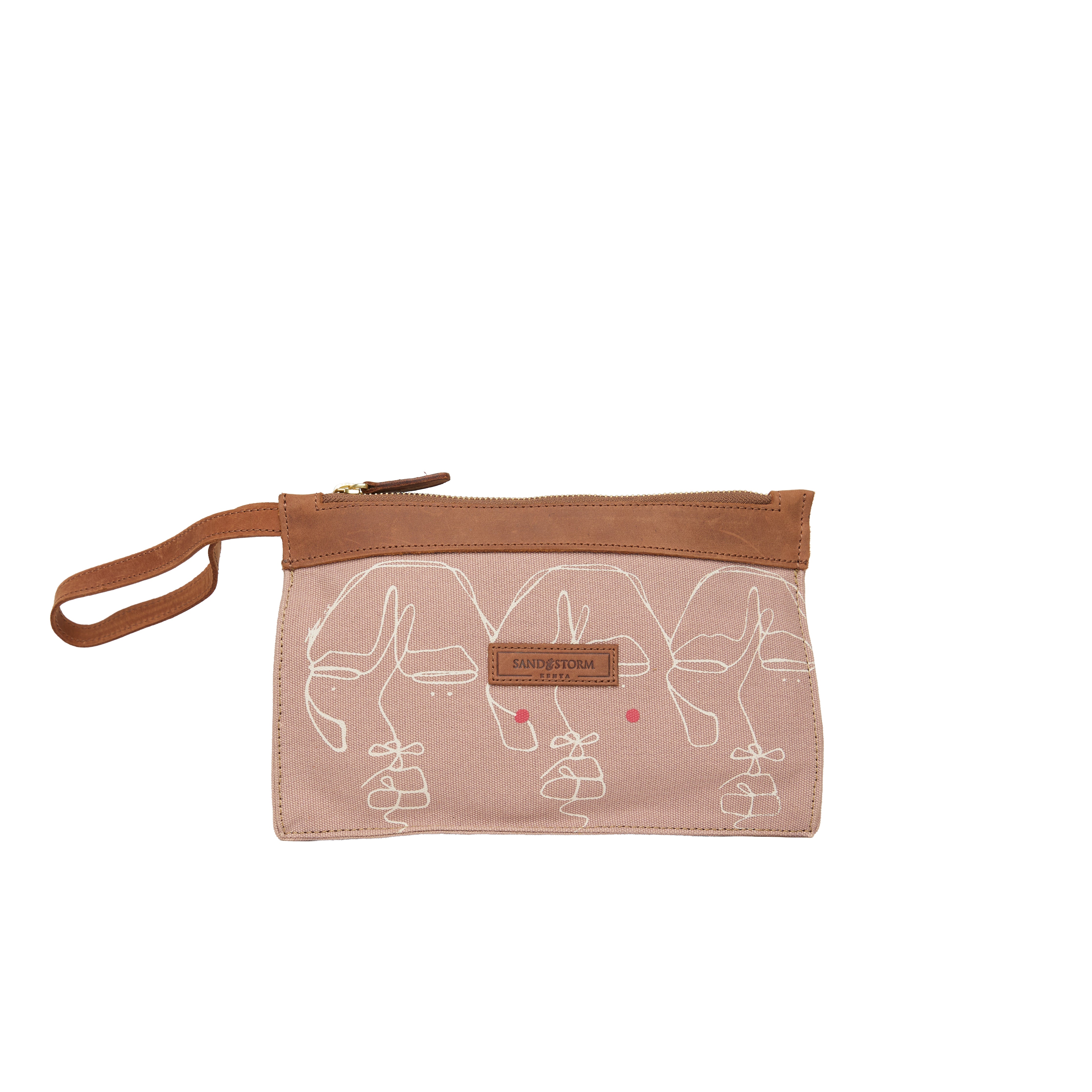 Canvas Agnes Pouch Sita Print x EndoSquared