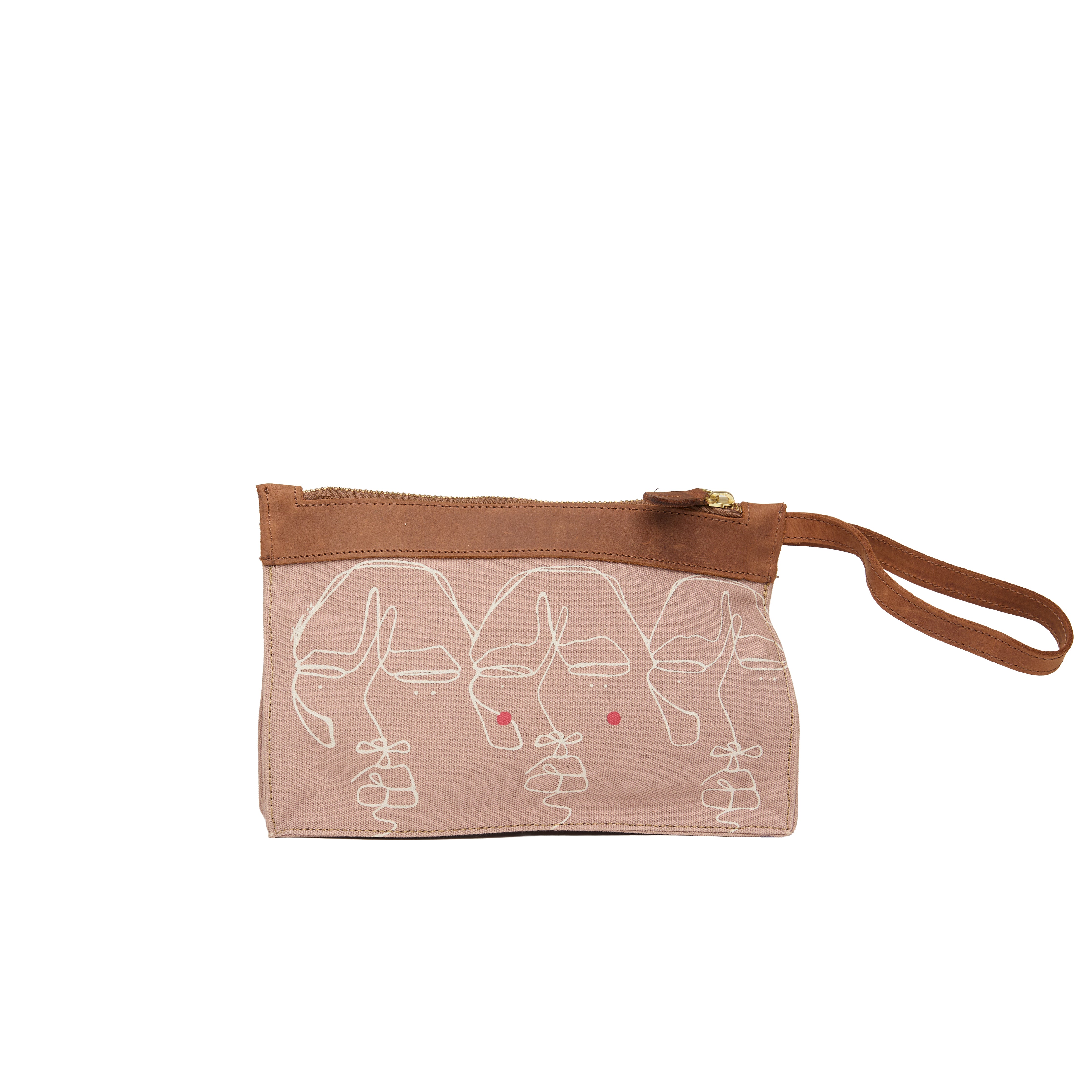Canvas Agnes Pouch Sita Print x EndoSquared