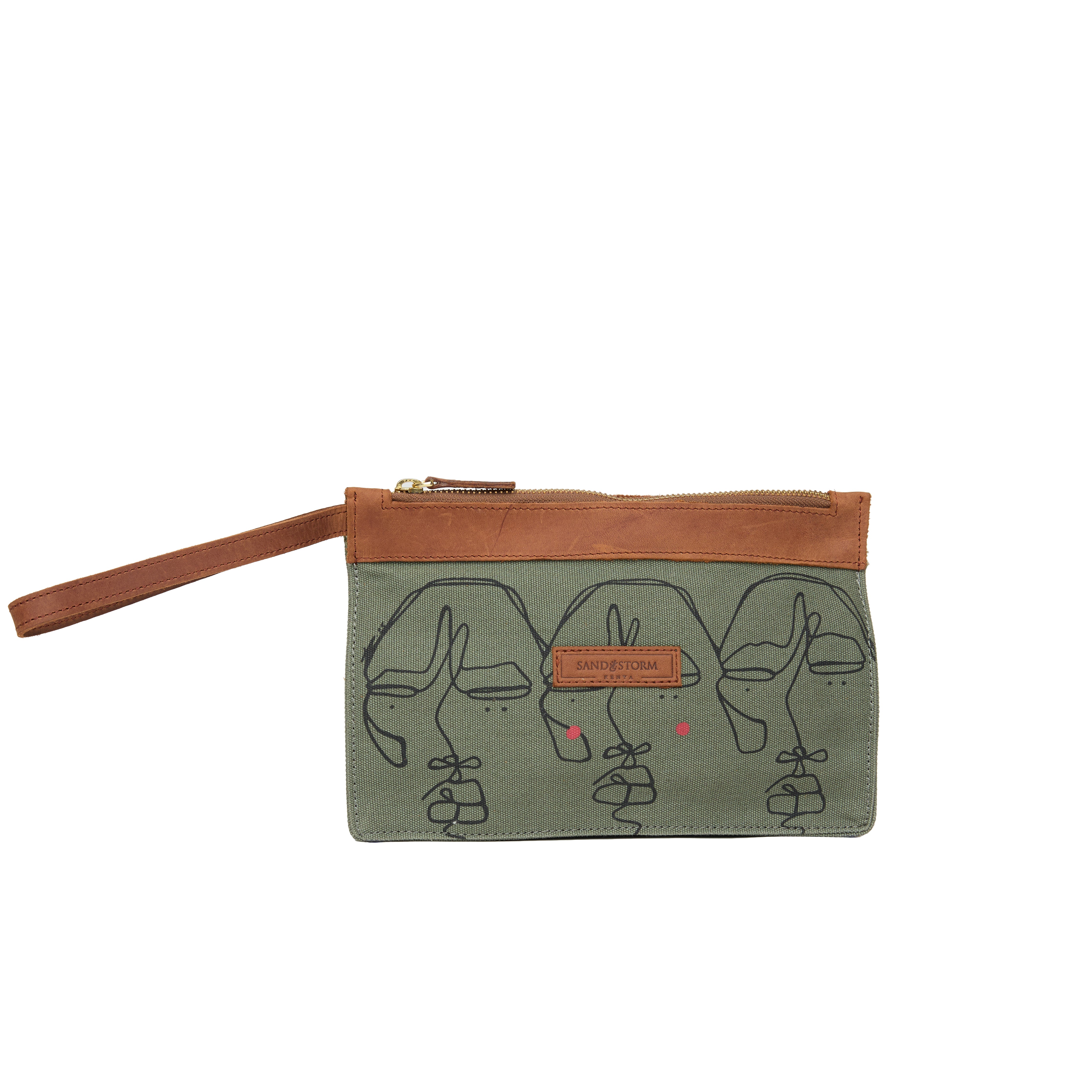 Canvas Agnes Pouch Sita Print x EndoSquared