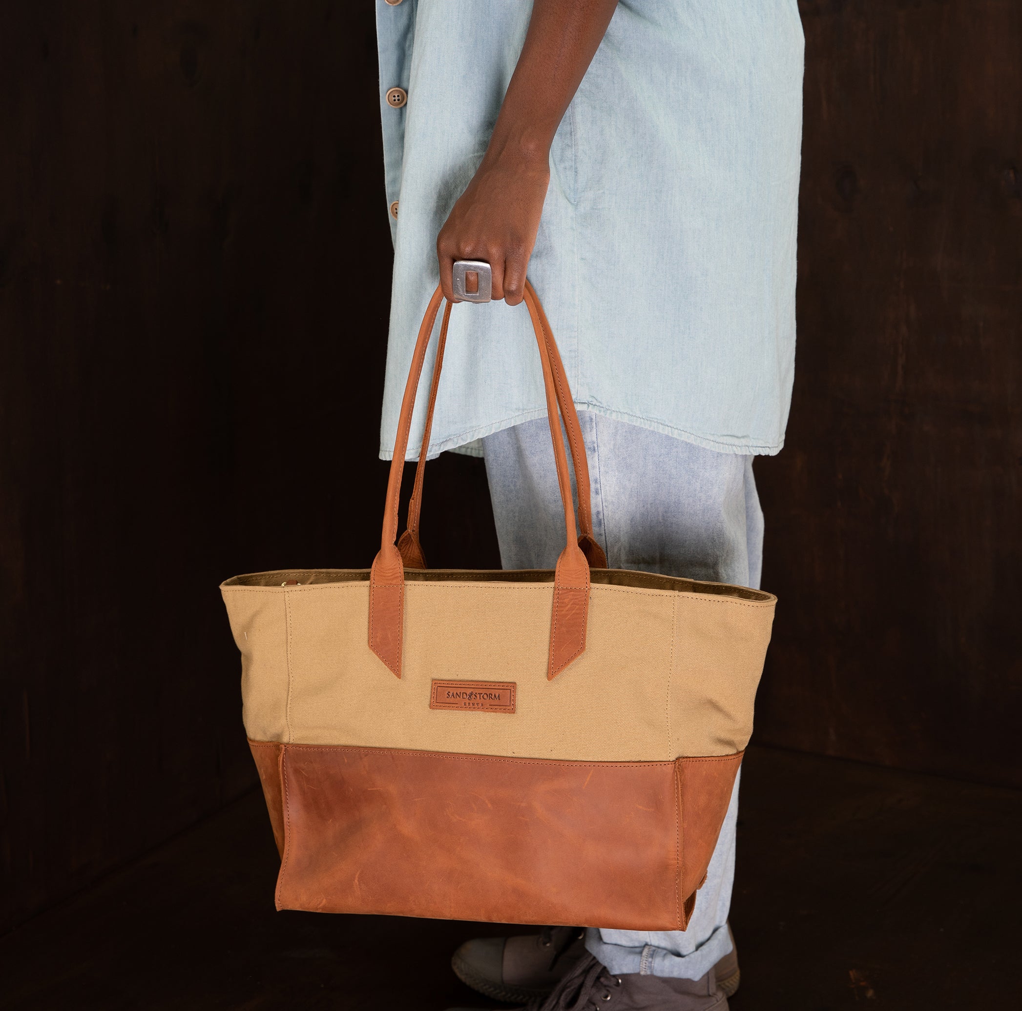 Canvas Faith Tote - Sandstorm Kenya (KE)