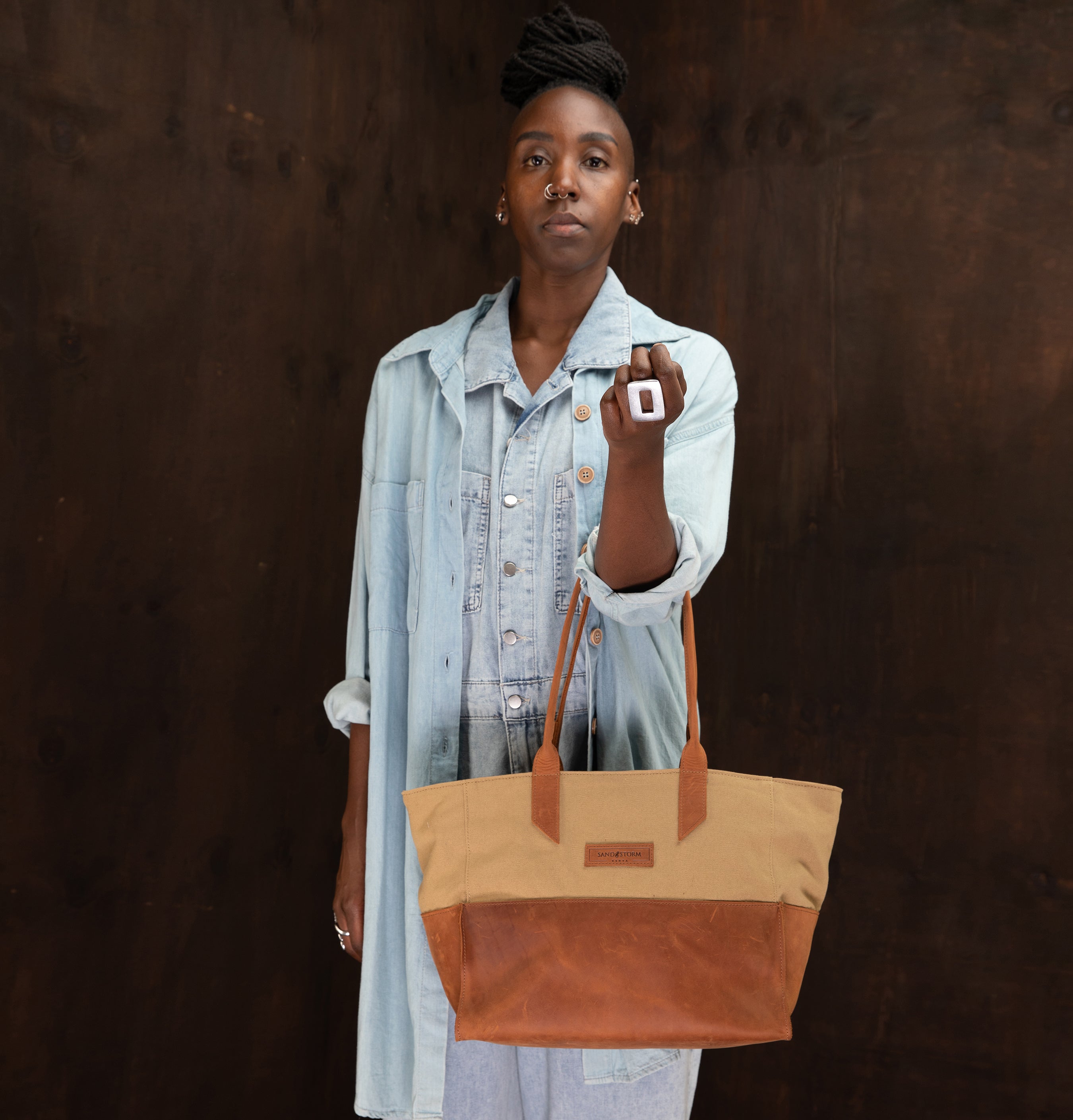 Canvas Faith Tote - Sandstorm Kenya (KE)