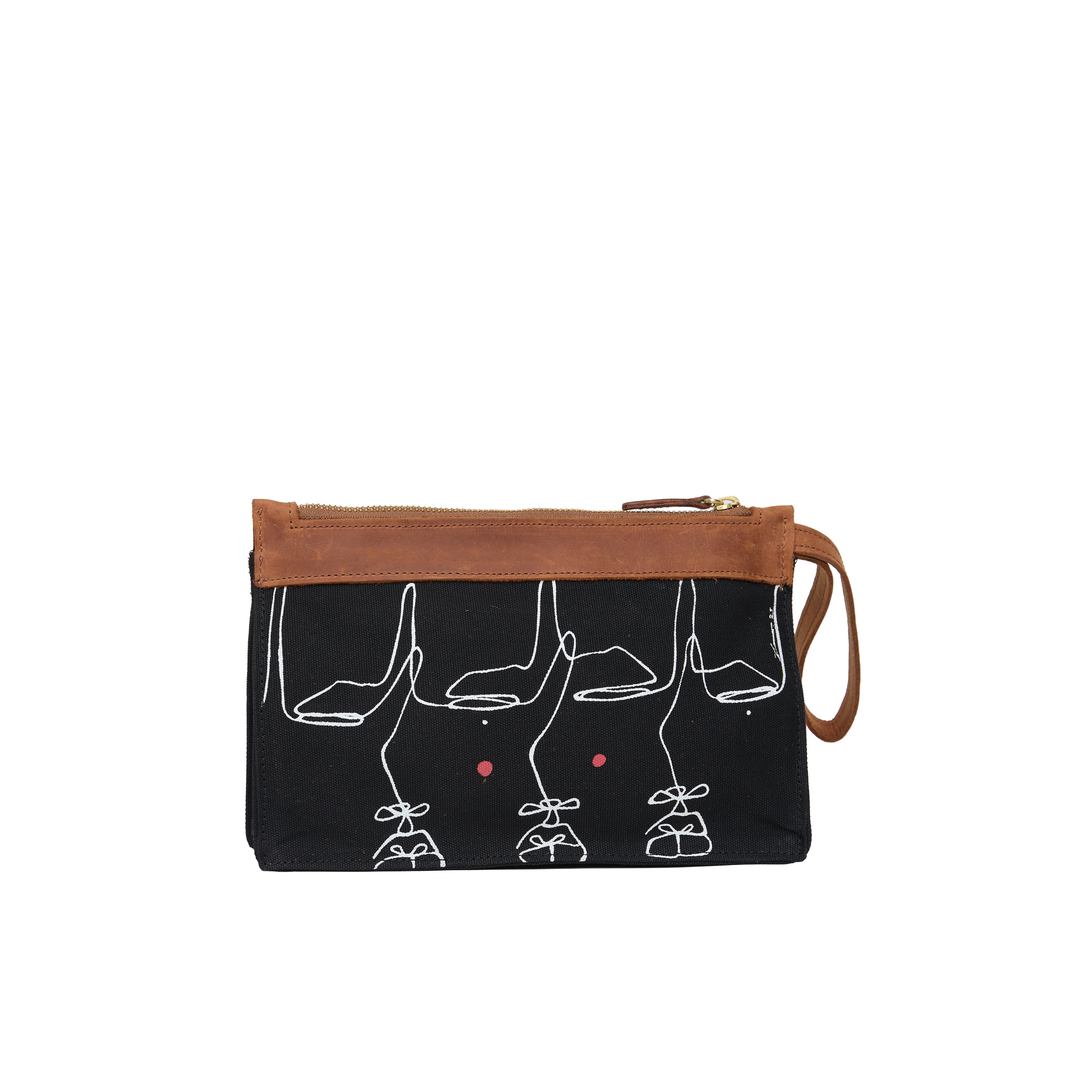 Canvas Agnes Pouch Intertwine Print x EndoSquared