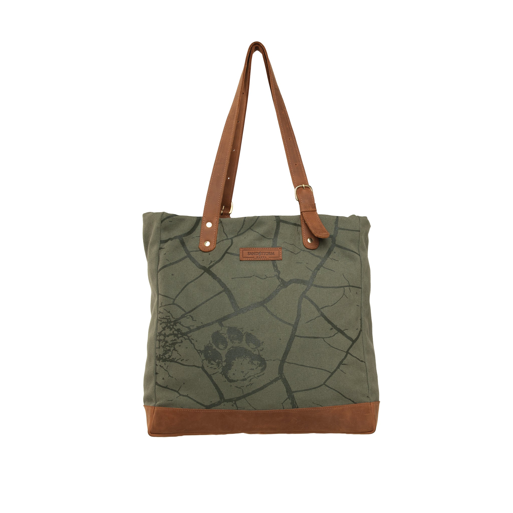 Canvas Metrine Tote x Lion Guardian (Bond)