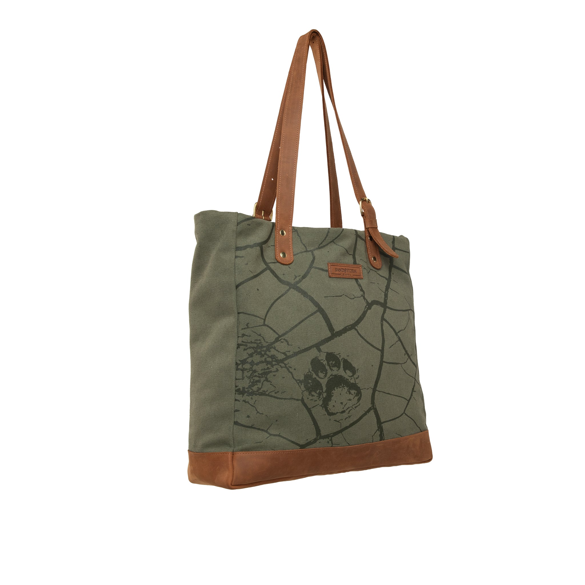 Canvas Metrine Tote x Lion Guardian (Bond)
