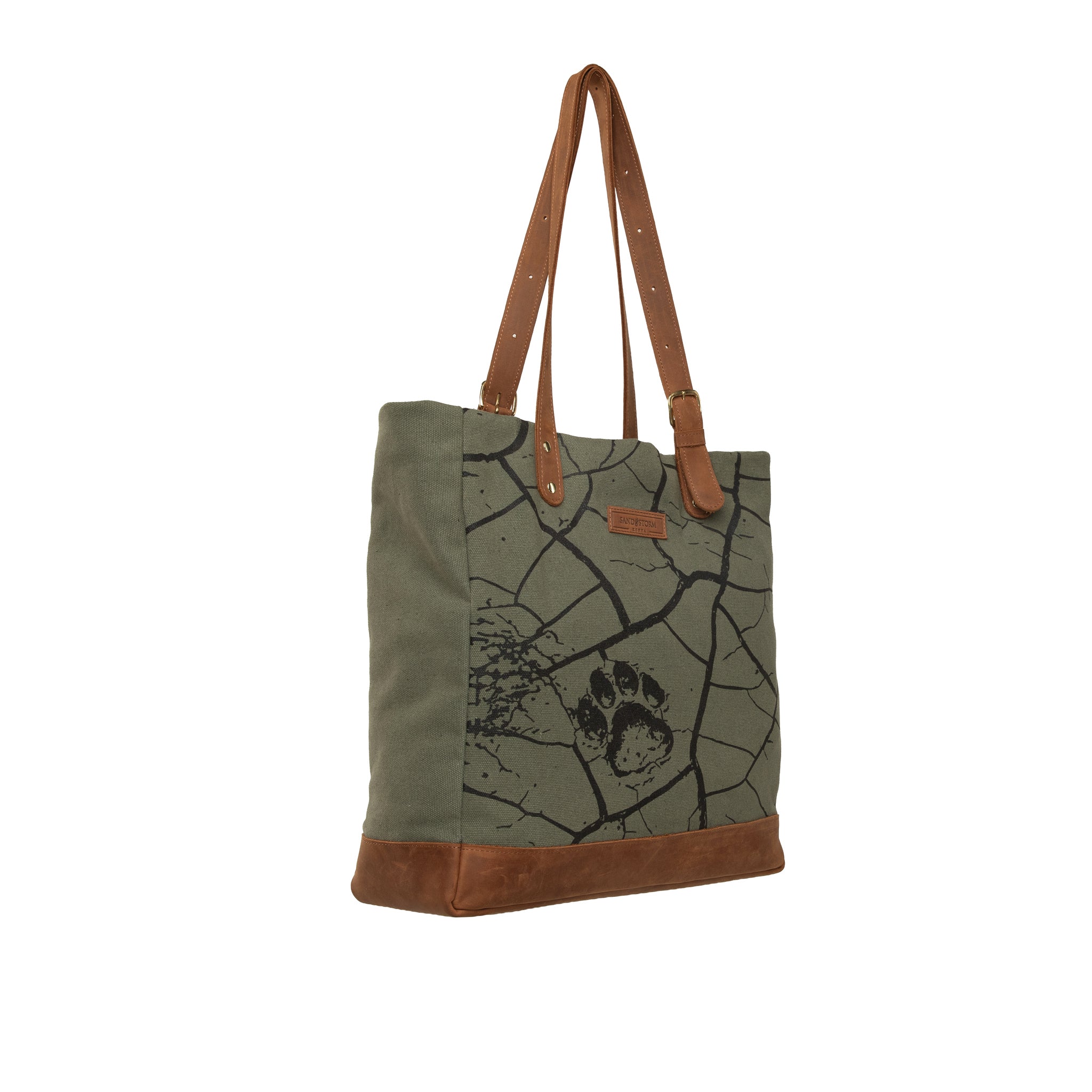 Canvas Metrine Tote x Lion Guardian (Bond)