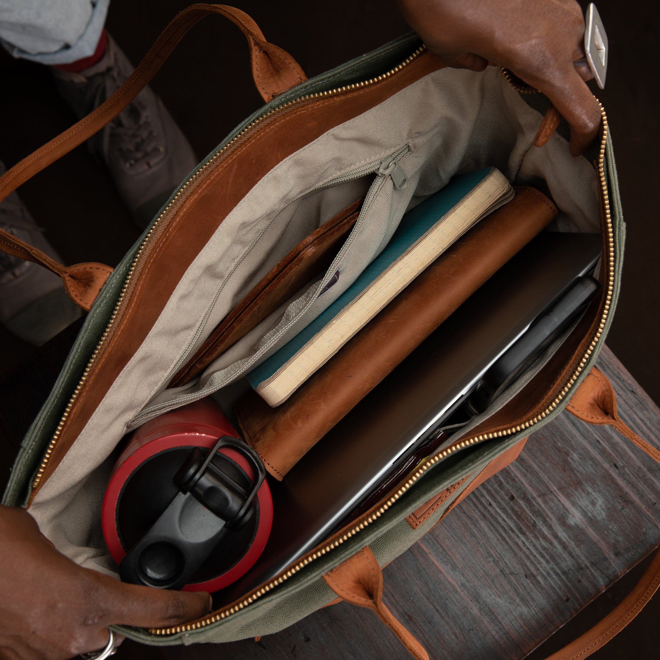 Canvas Faith Tote - Sandstorm Kenya (KE)