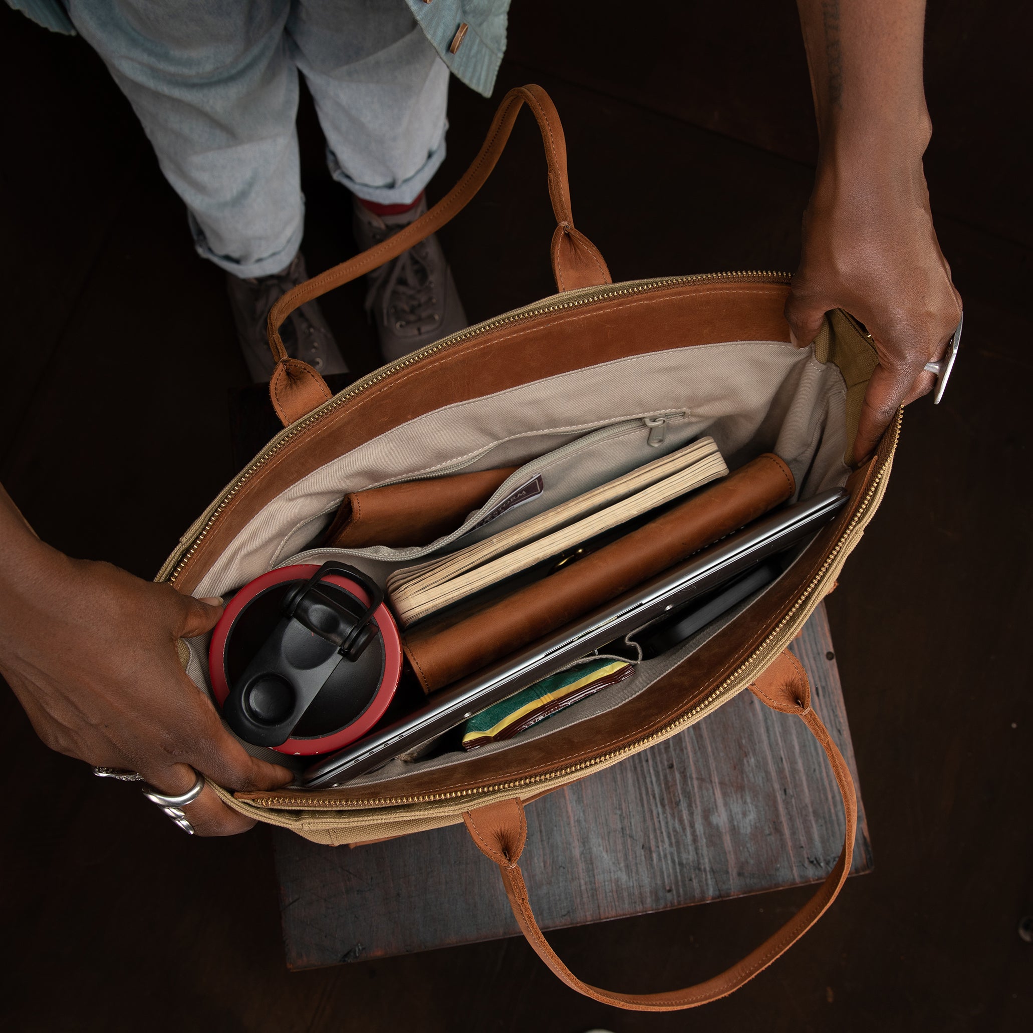Canvas Faith Tote - Sandstorm Kenya (KE)