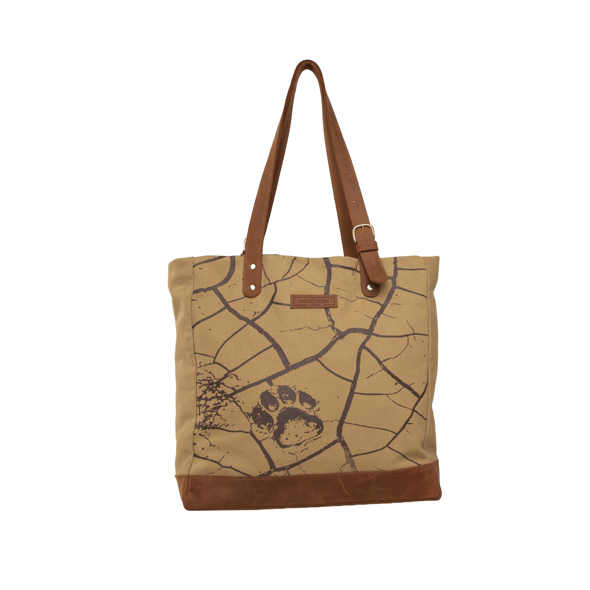 Canvas Metrine Tote x Lion Guardian (Bond)