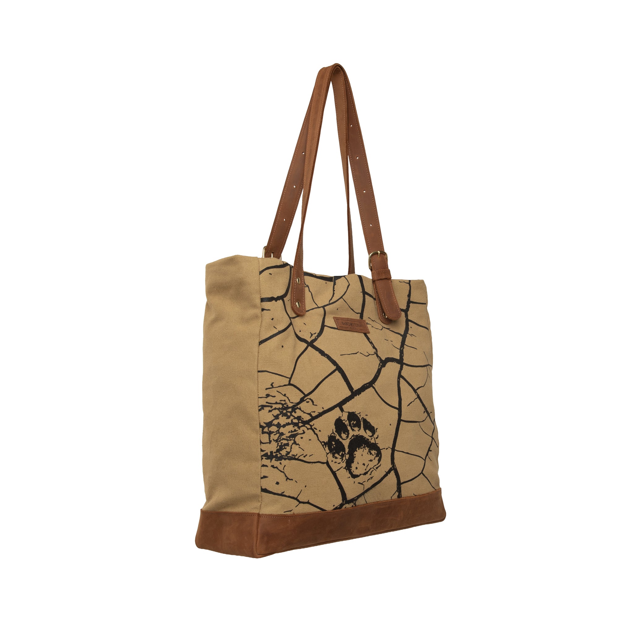 Canvas Metrine Tote x Lion Guardian (Bond)