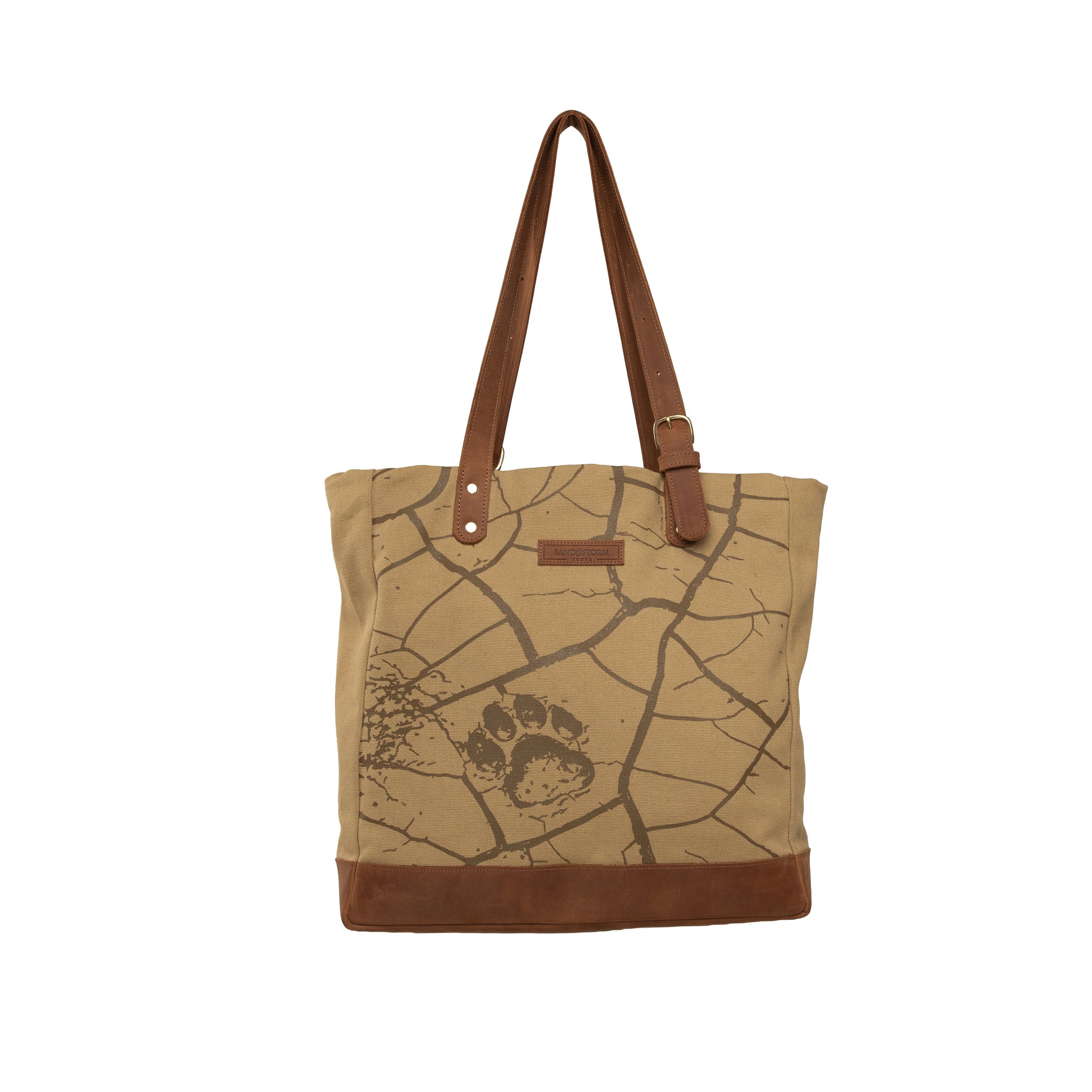 Canvas Metrine Tote x Lion Guardian (Bond)
