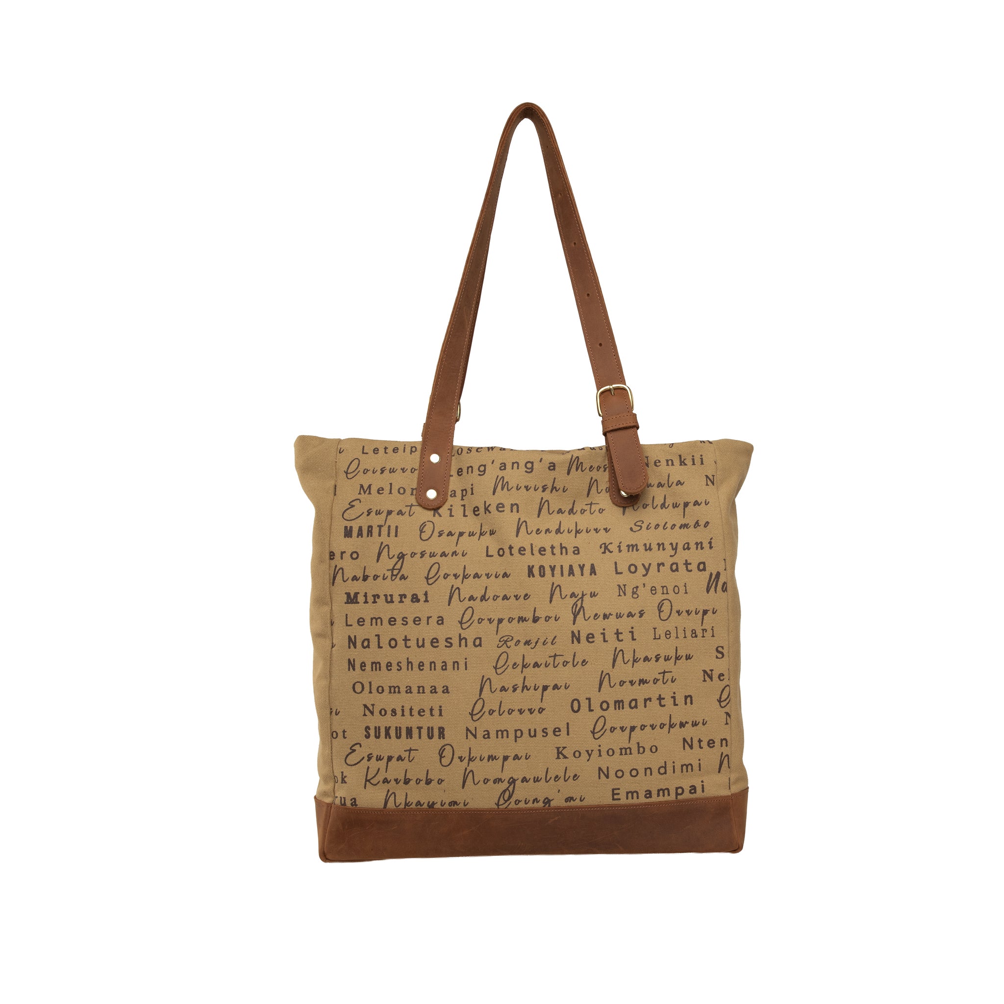 Canvas Metrine Tote x Lion Guardian (Bond)