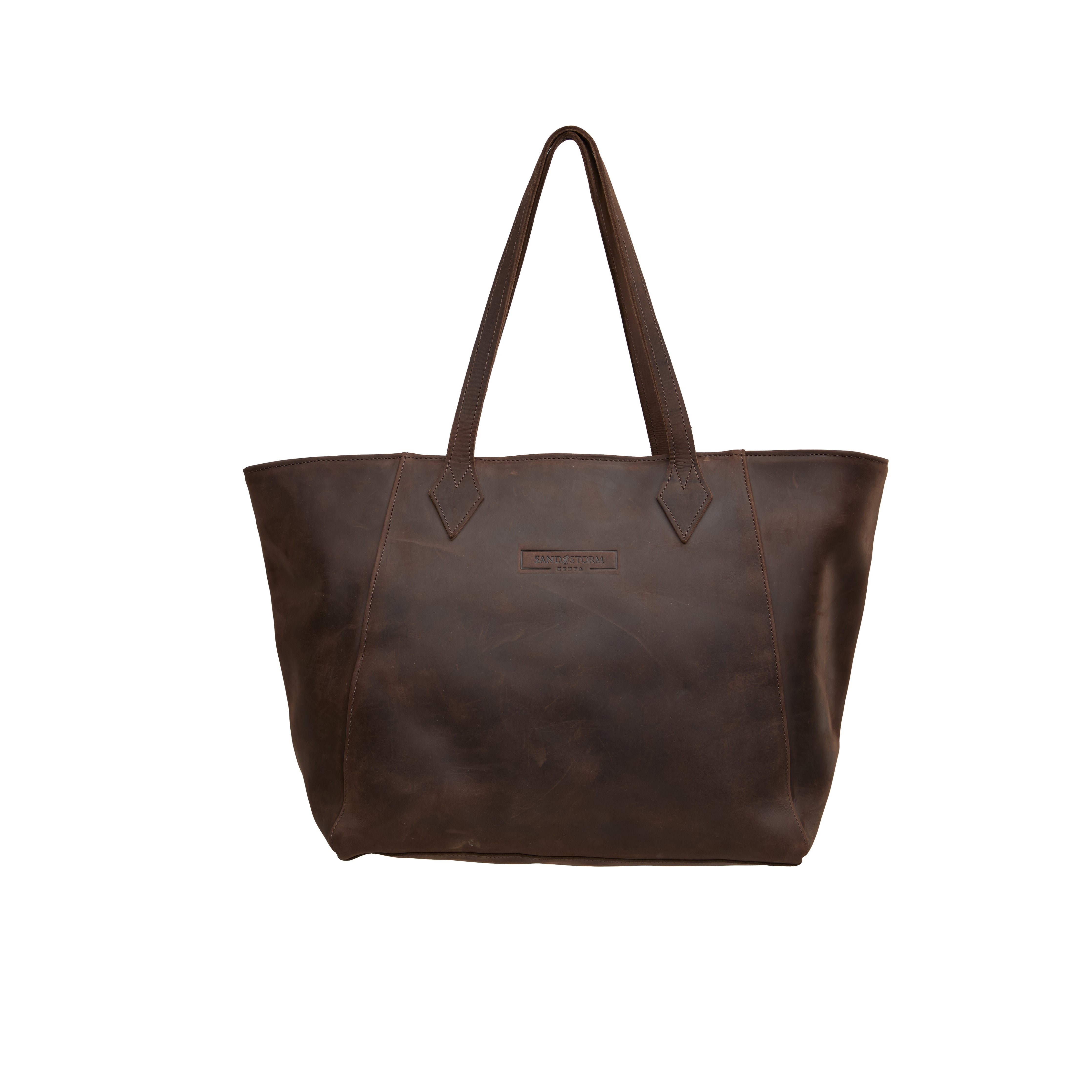 Pull-up Leather Jane Tote