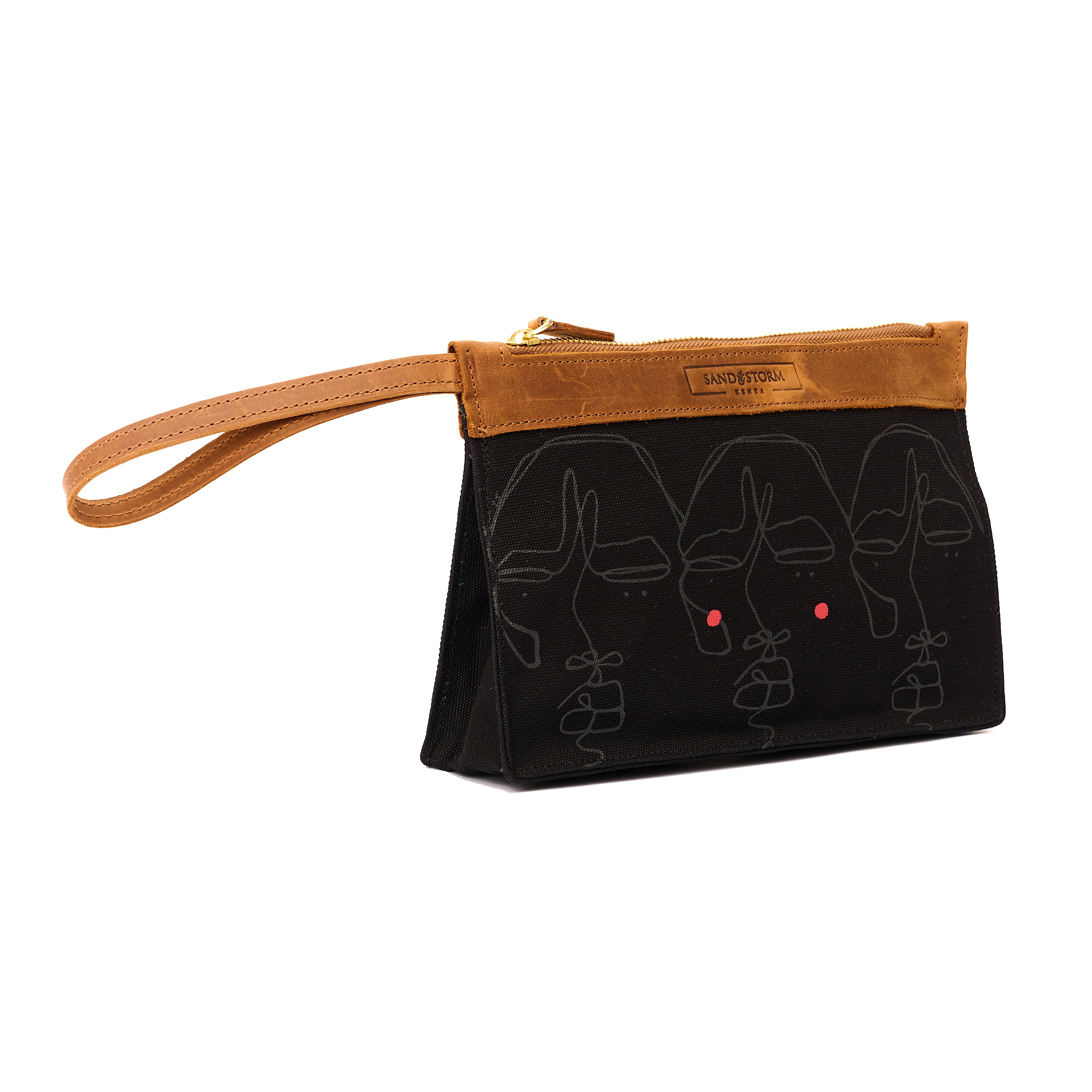 Canvas Agnes Pouch Sita Print x EndoSquared