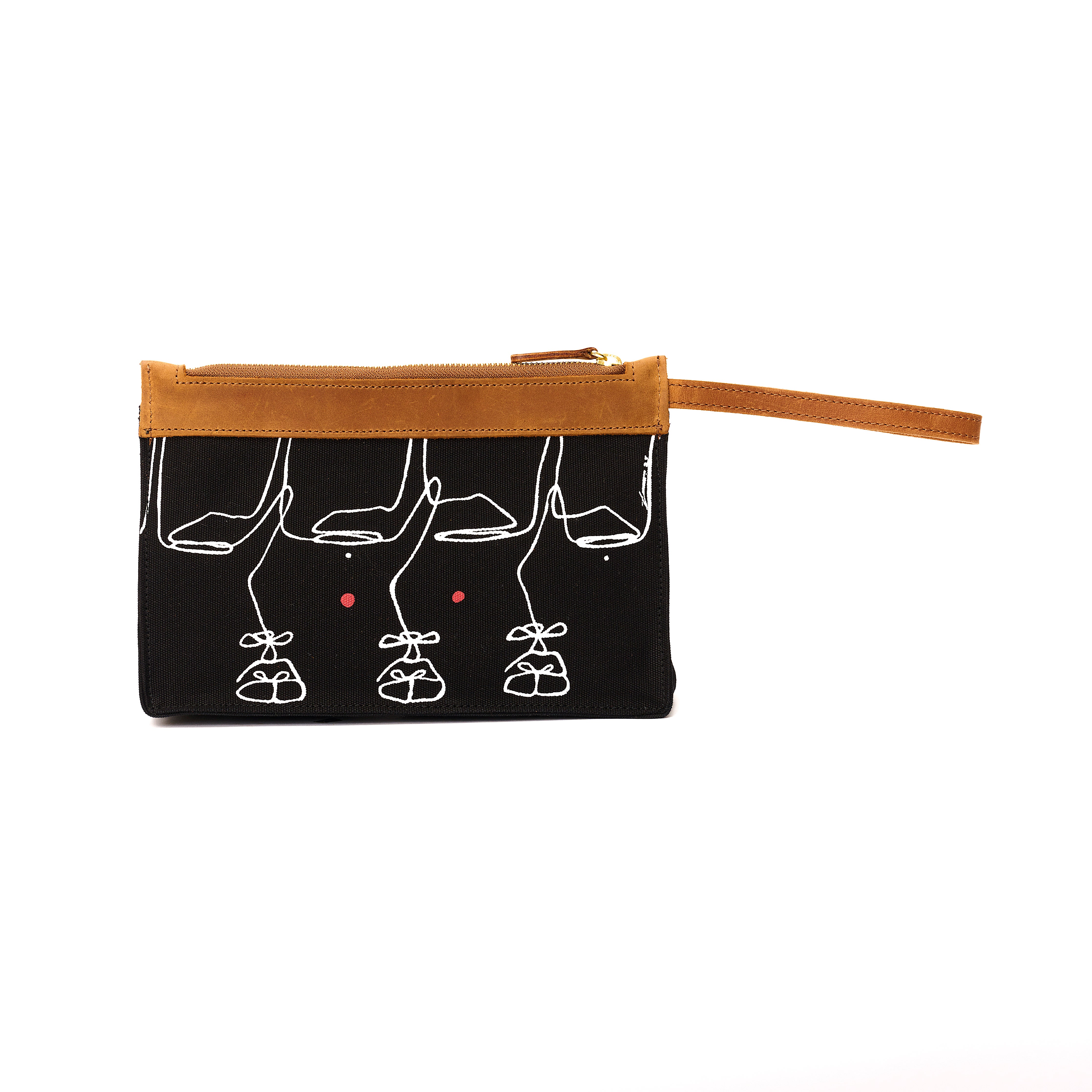 Canvas Agnes Pouch Intertwine Print x EndoSquared