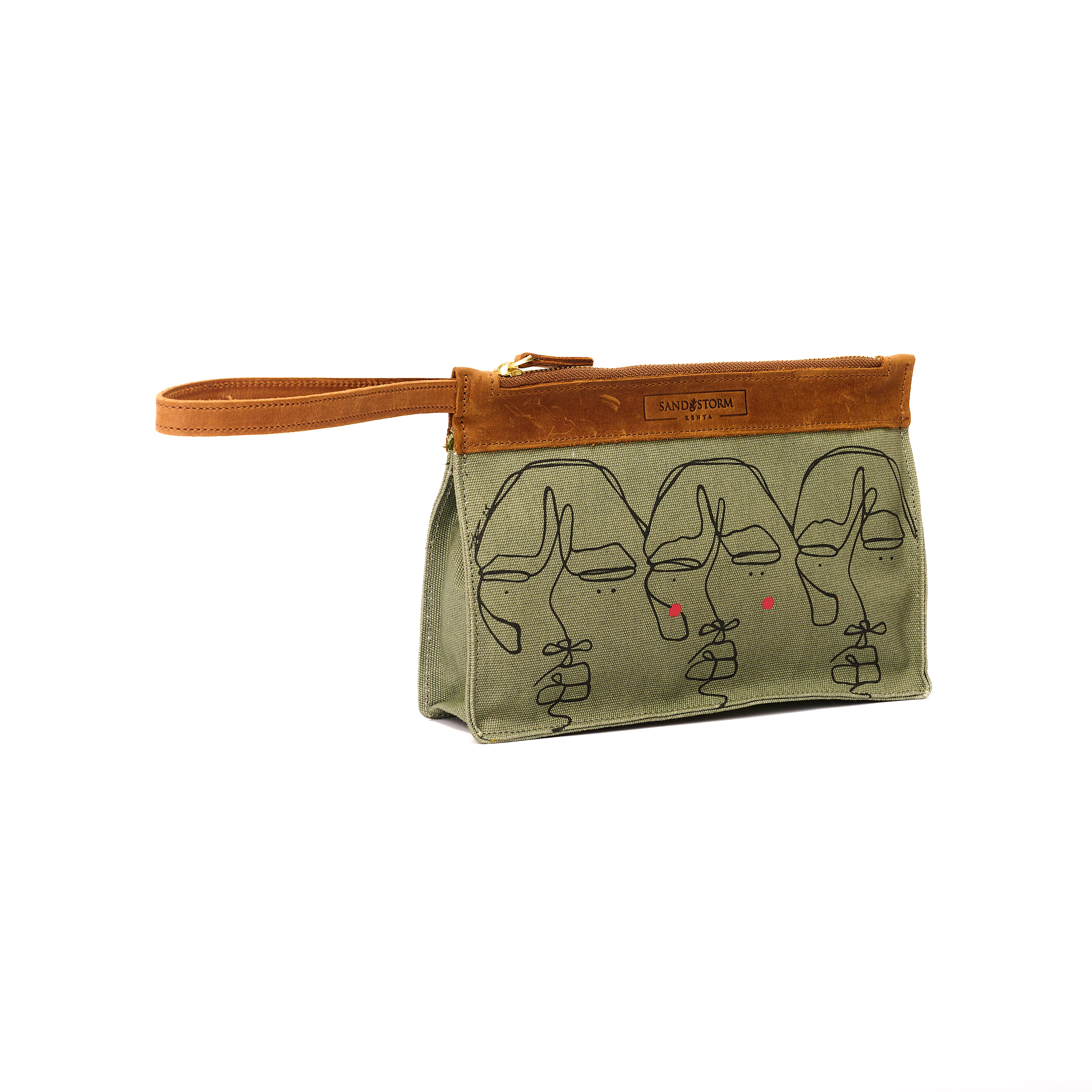 Canvas Agnes Pouch Sita Print x EndoSquared