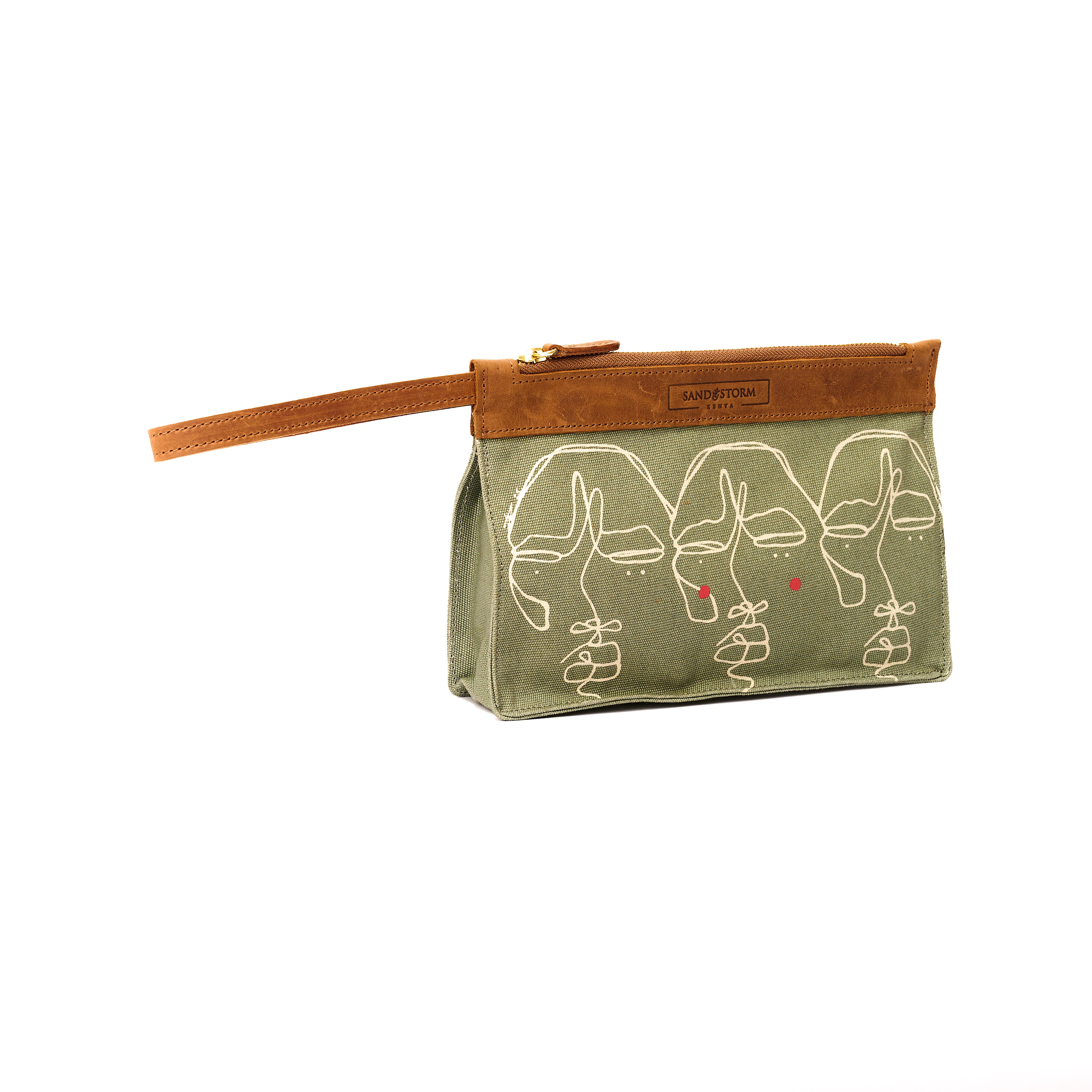 Canvas Agnes Pouch Sita Print x EndoSquared