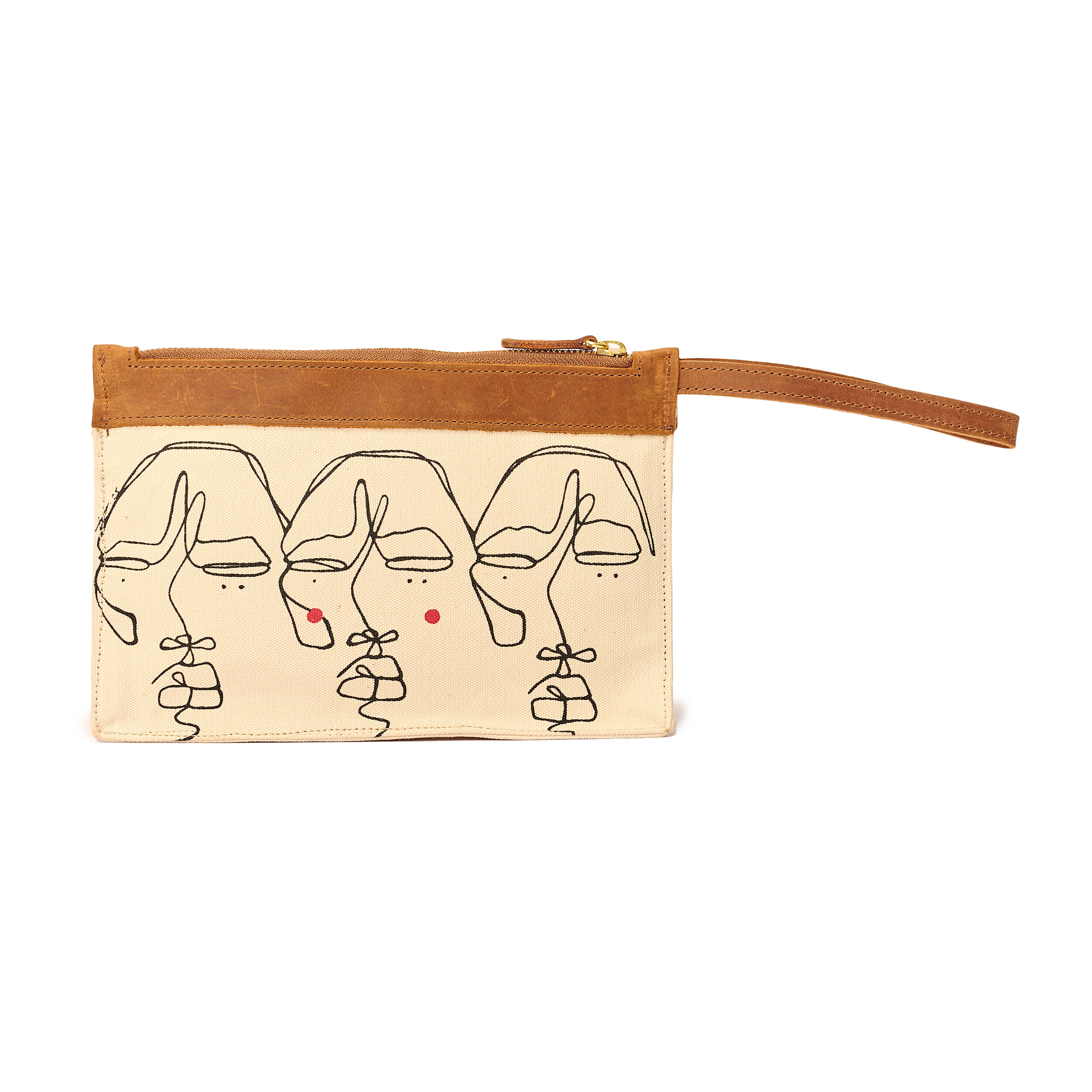 Canvas Agnes Pouch Sita Print x EndoSquared
