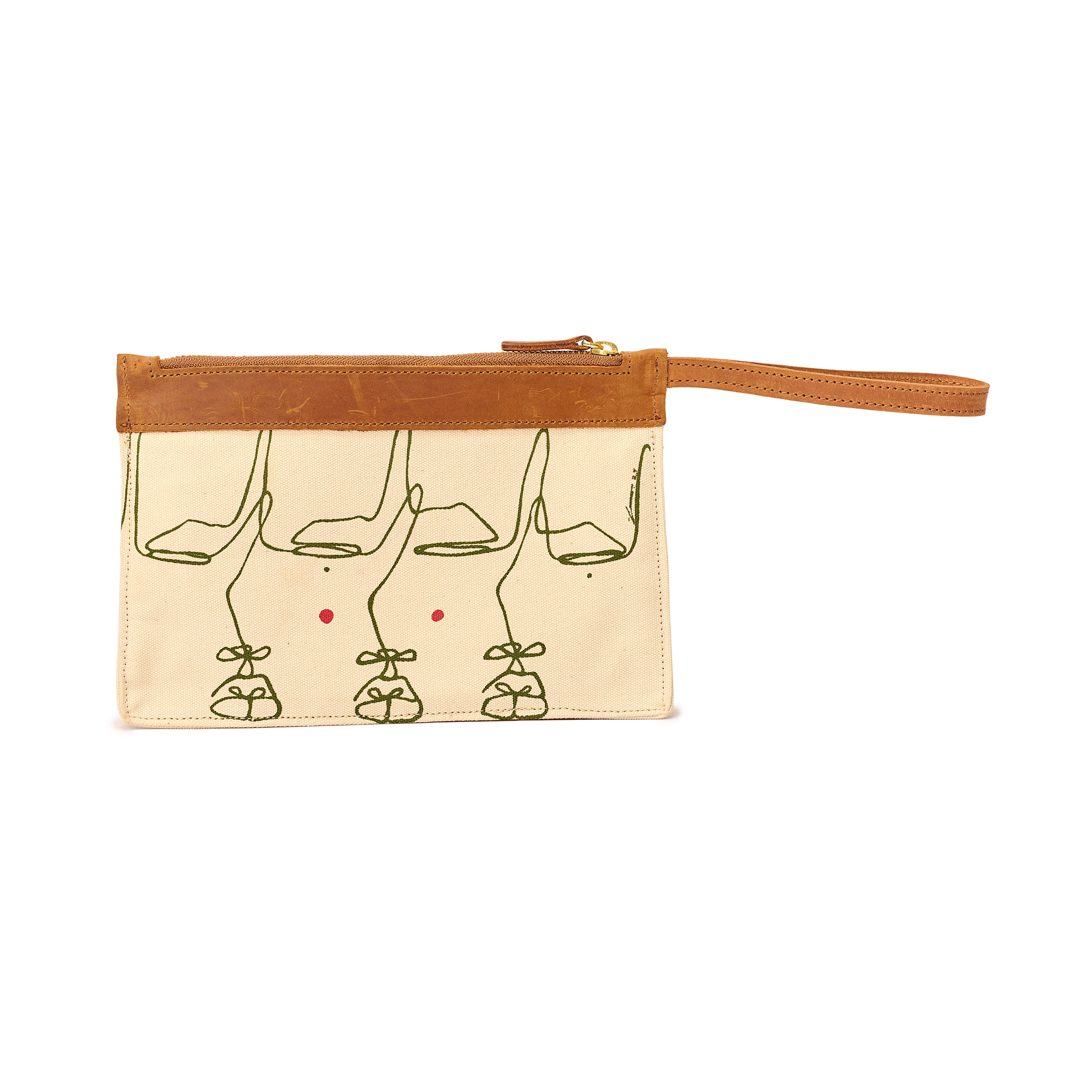 Canvas Agnes Pouch Intertwine Print x EndoSquared