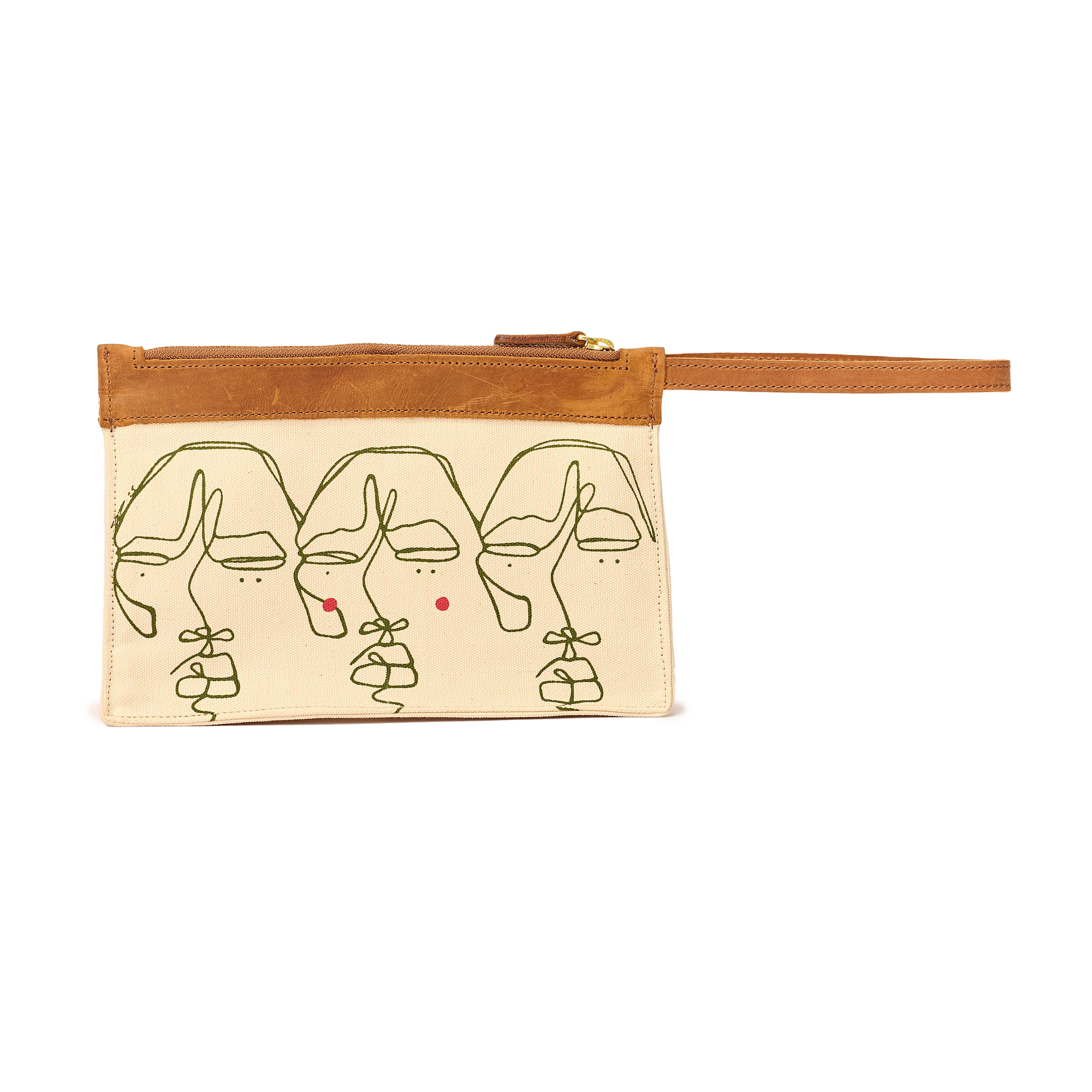 Canvas Agnes Pouch Sita Print x EndoSquared