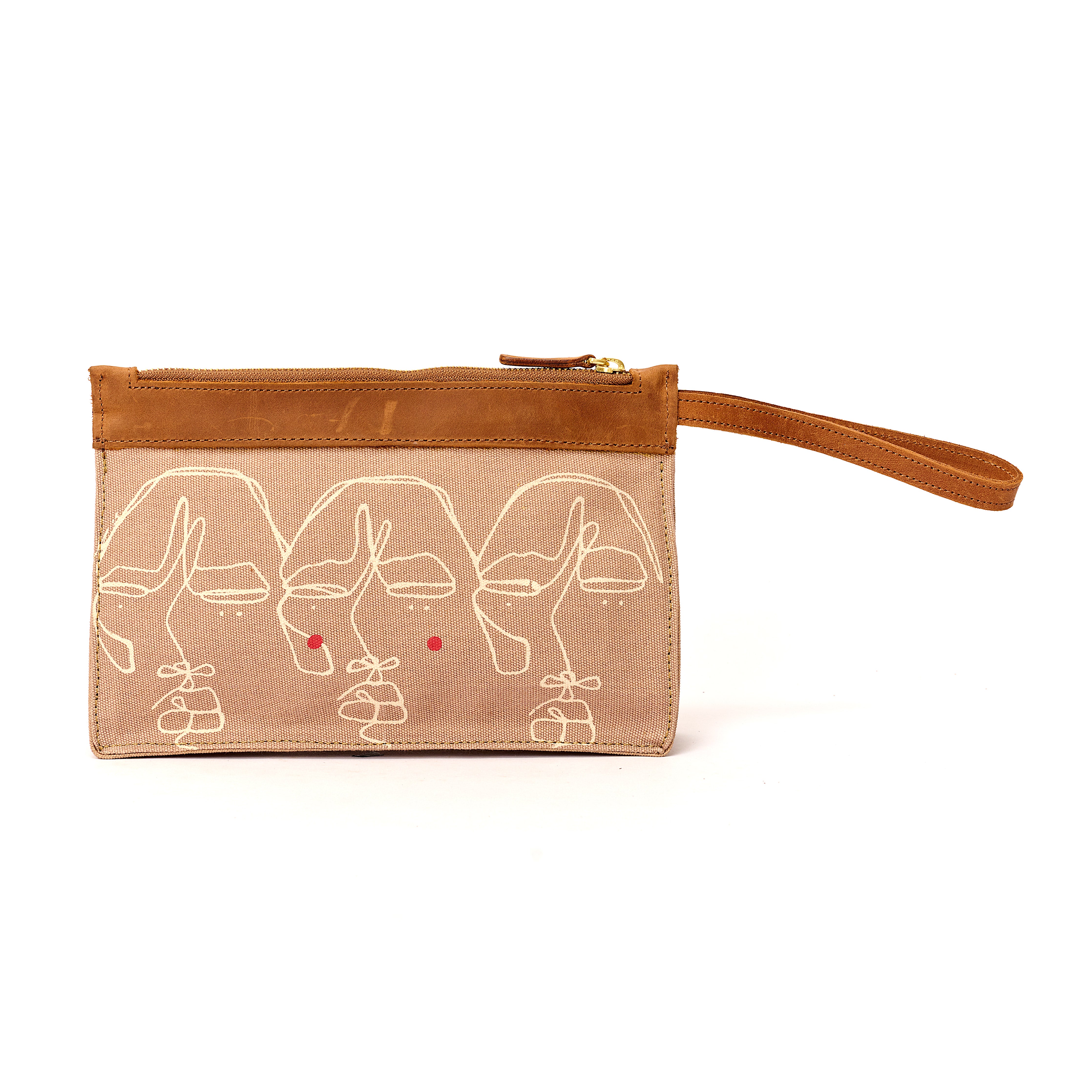 Canvas Agnes Pouch Sita Print x EndoSquared