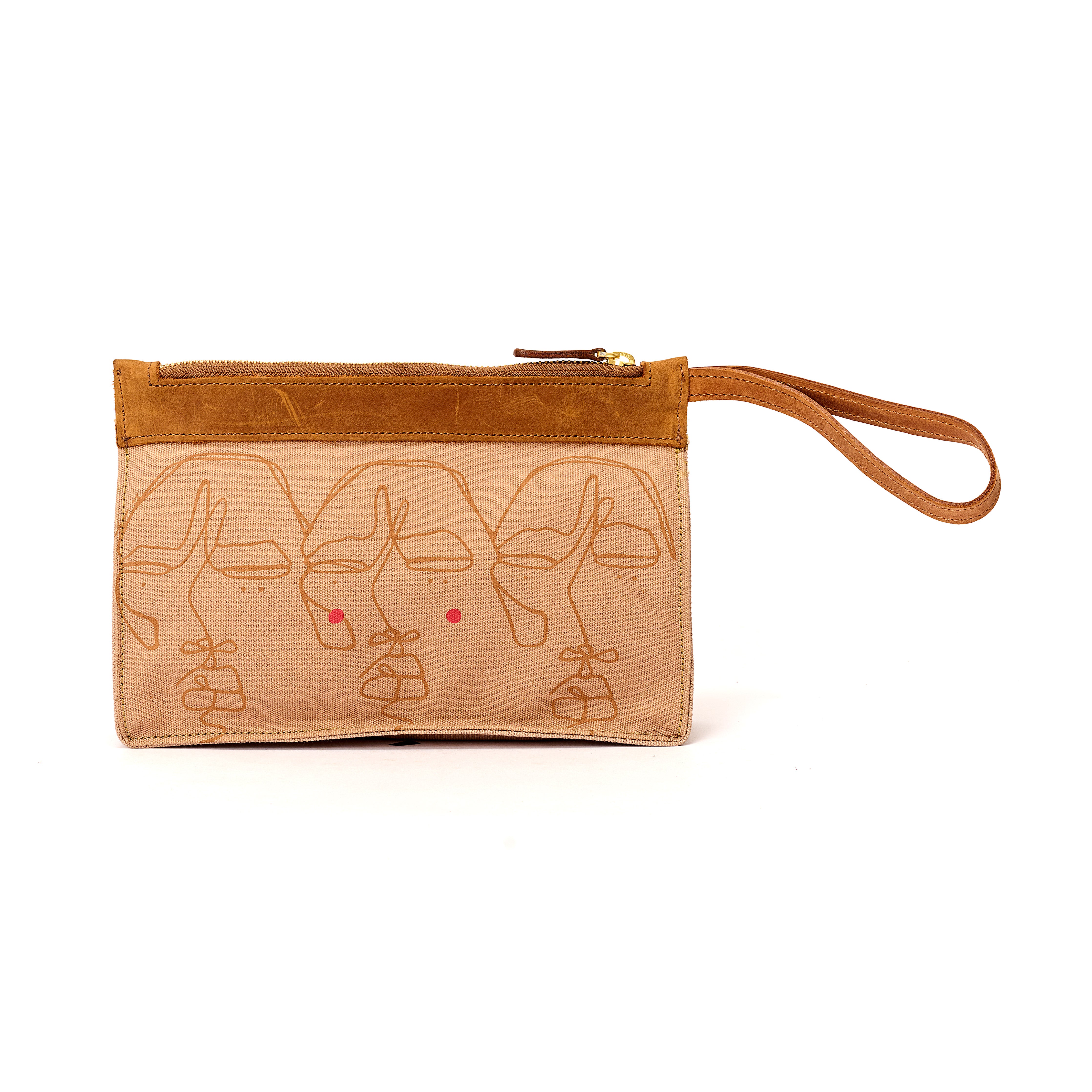 Canvas Agnes Pouch Sita Print x EndoSquared