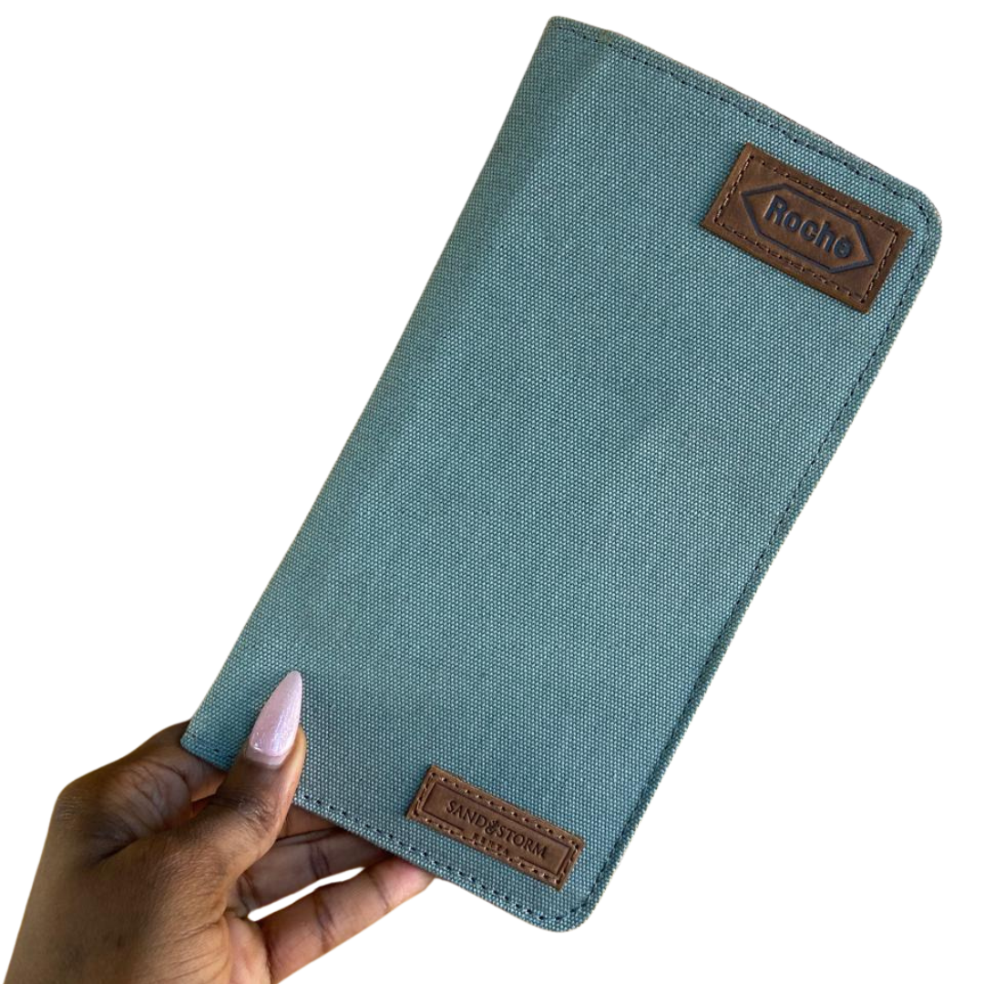 Corporate Custom Canvas Travel Wallet