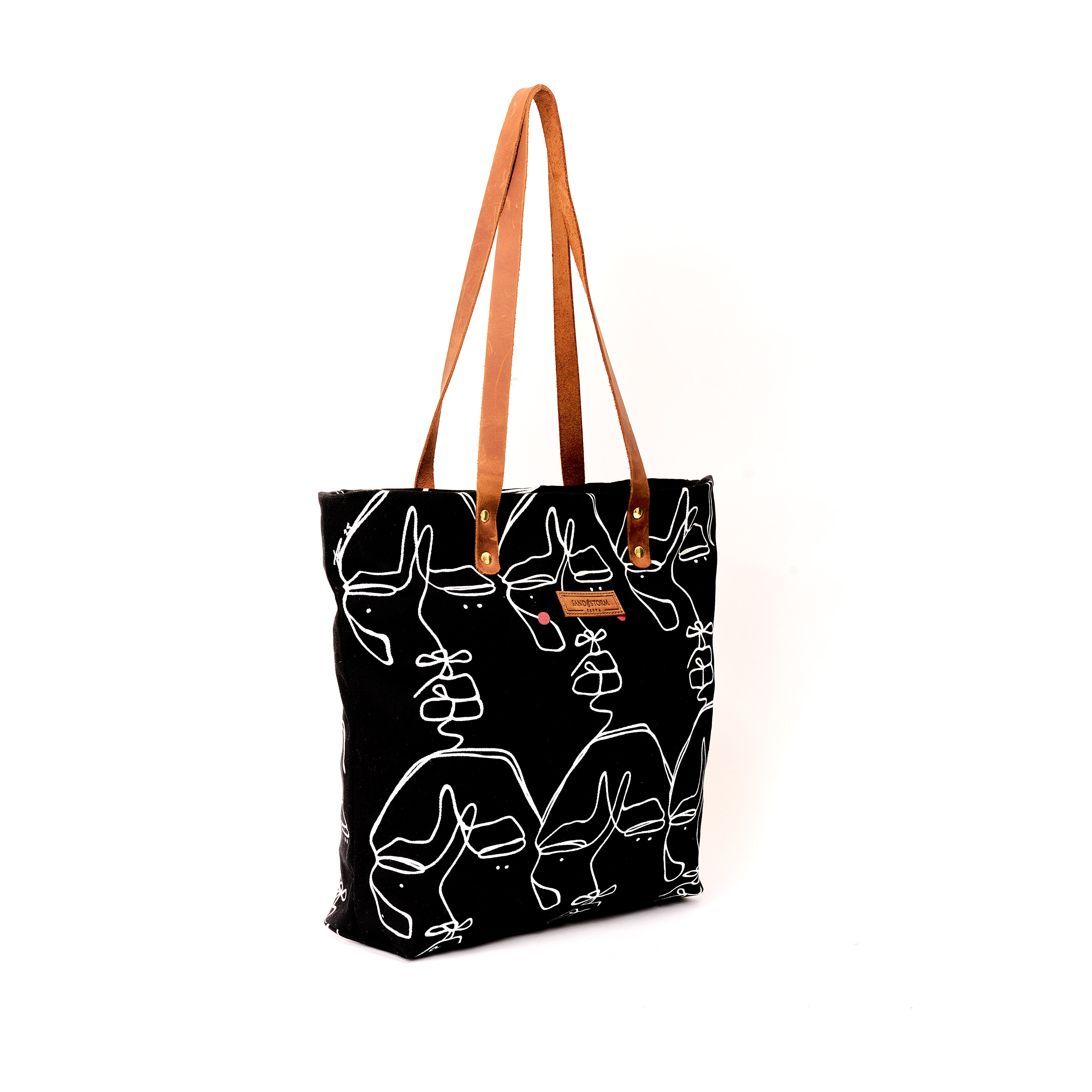 Canvas Dorothy Tote Sita Print x EndoSquared