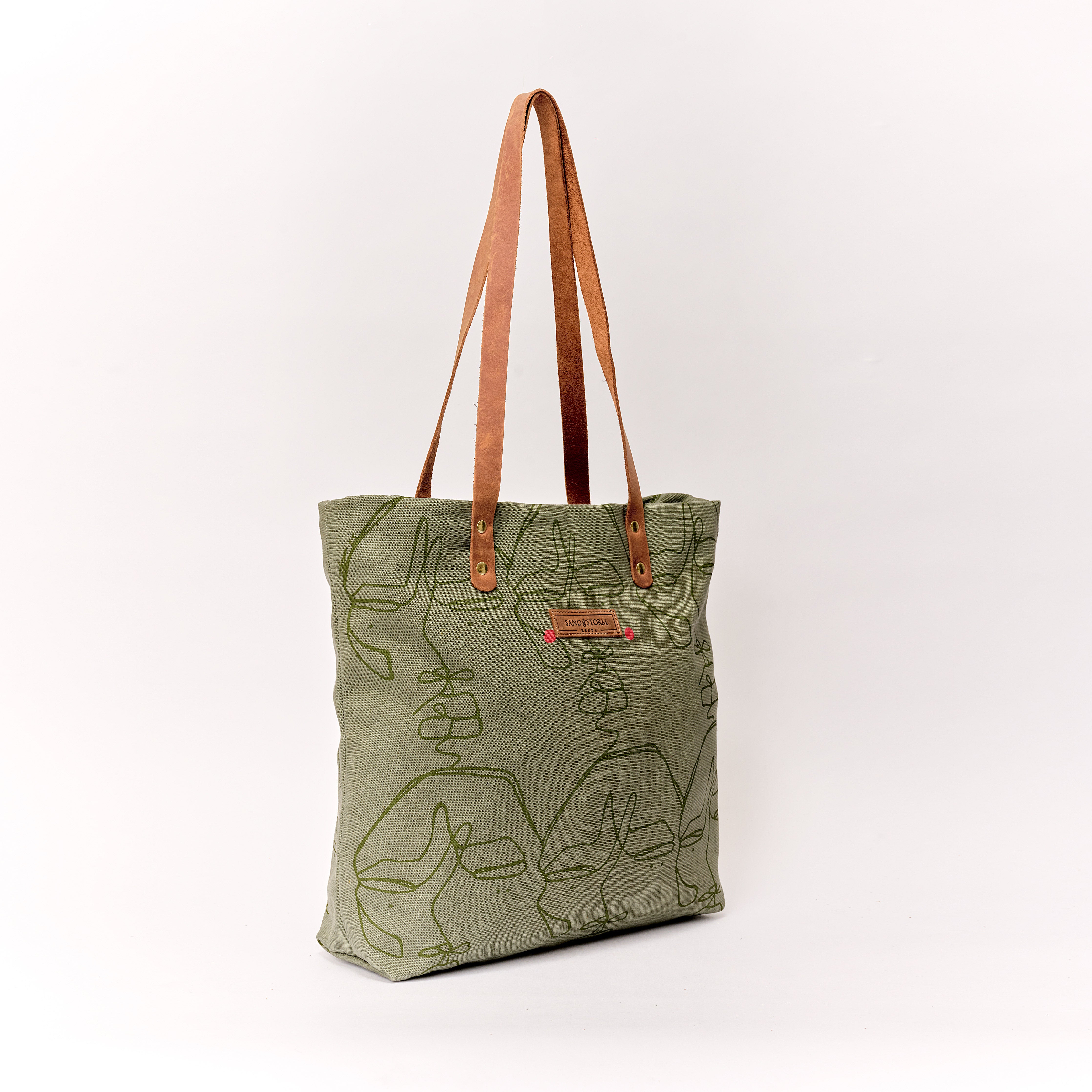 Canvas Dorothy Tote Sita Print x EndoSquared