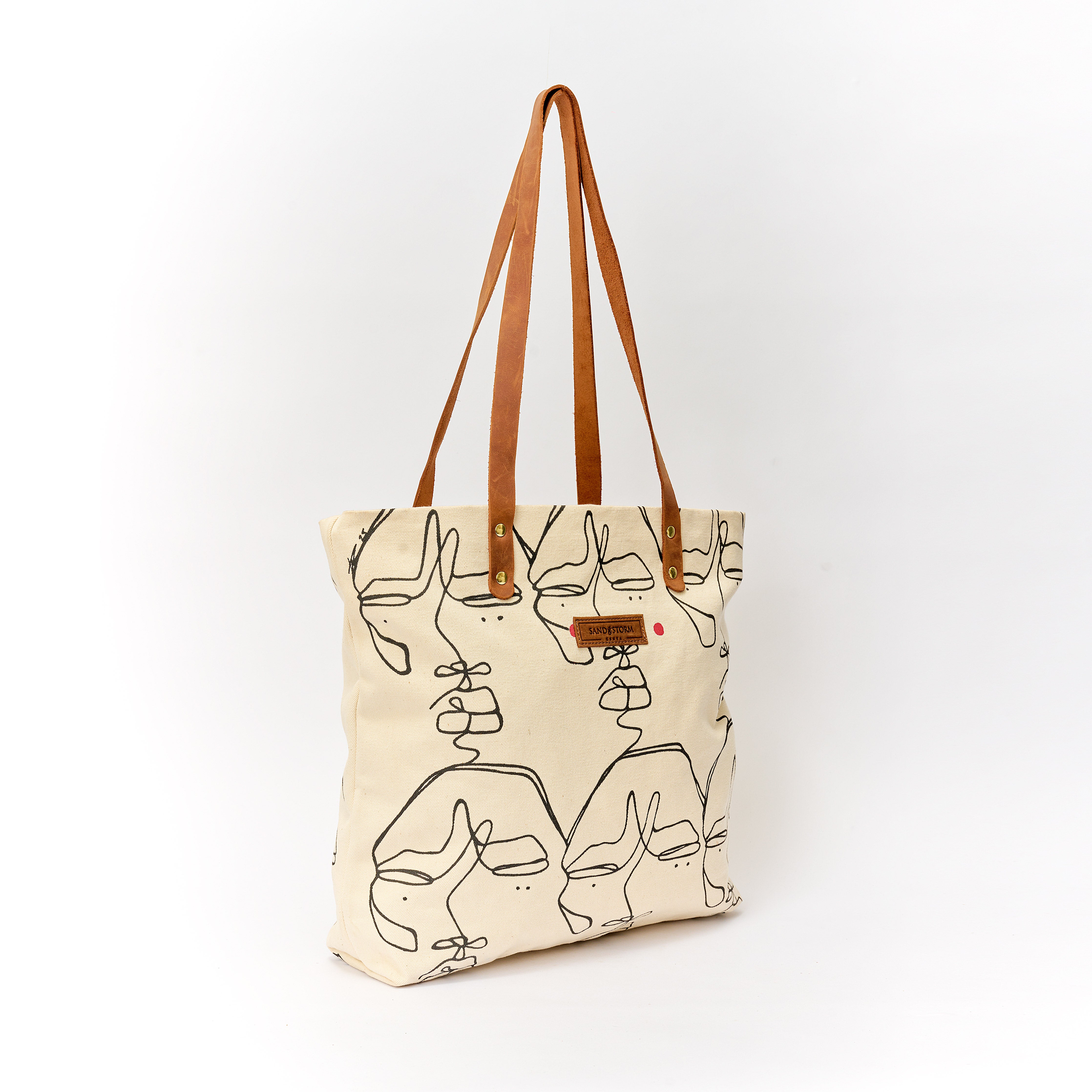 Canvas Dorothy Tote Sita Print x EndoSquared