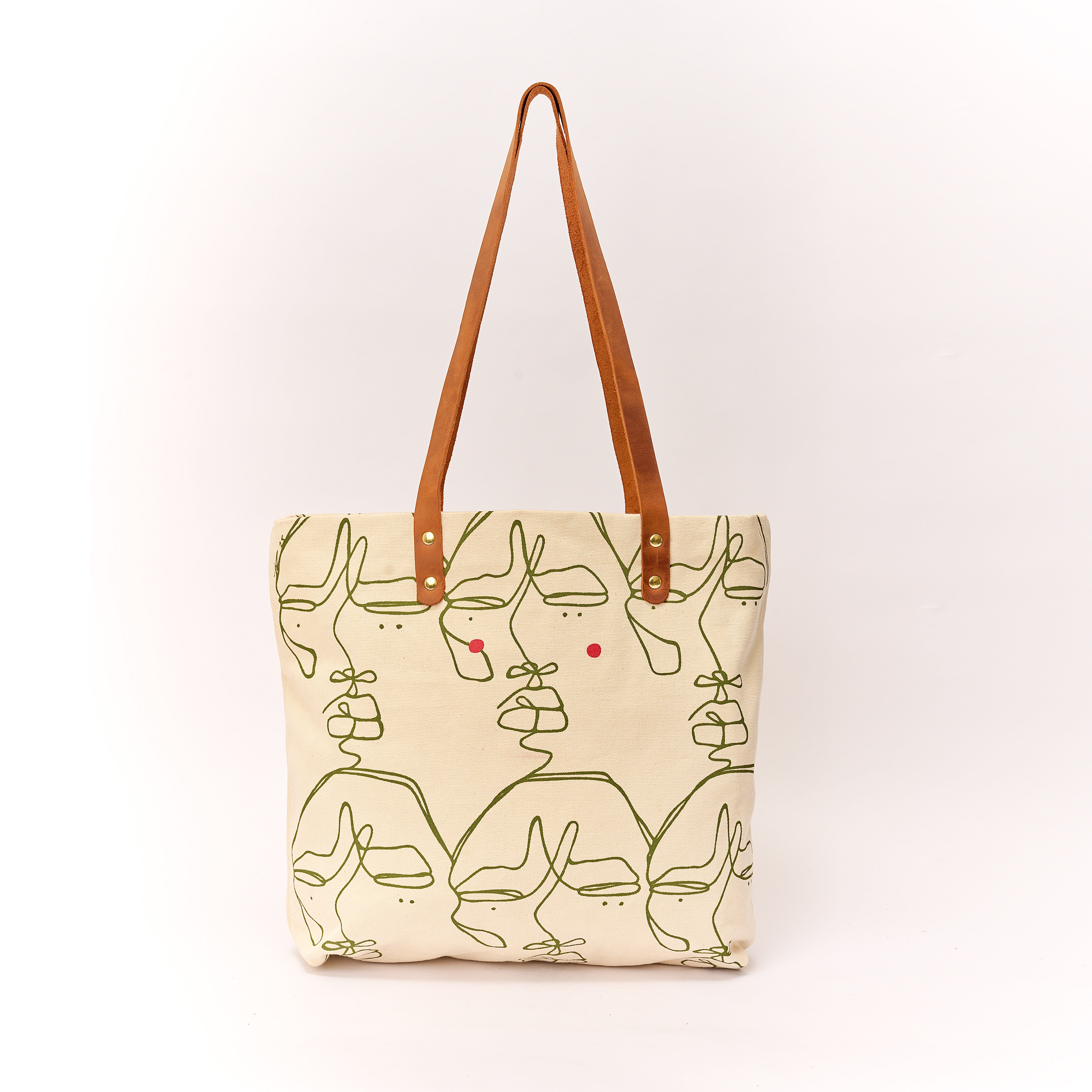 Canvas Dorothy Tote Sita Print x EndoSquared