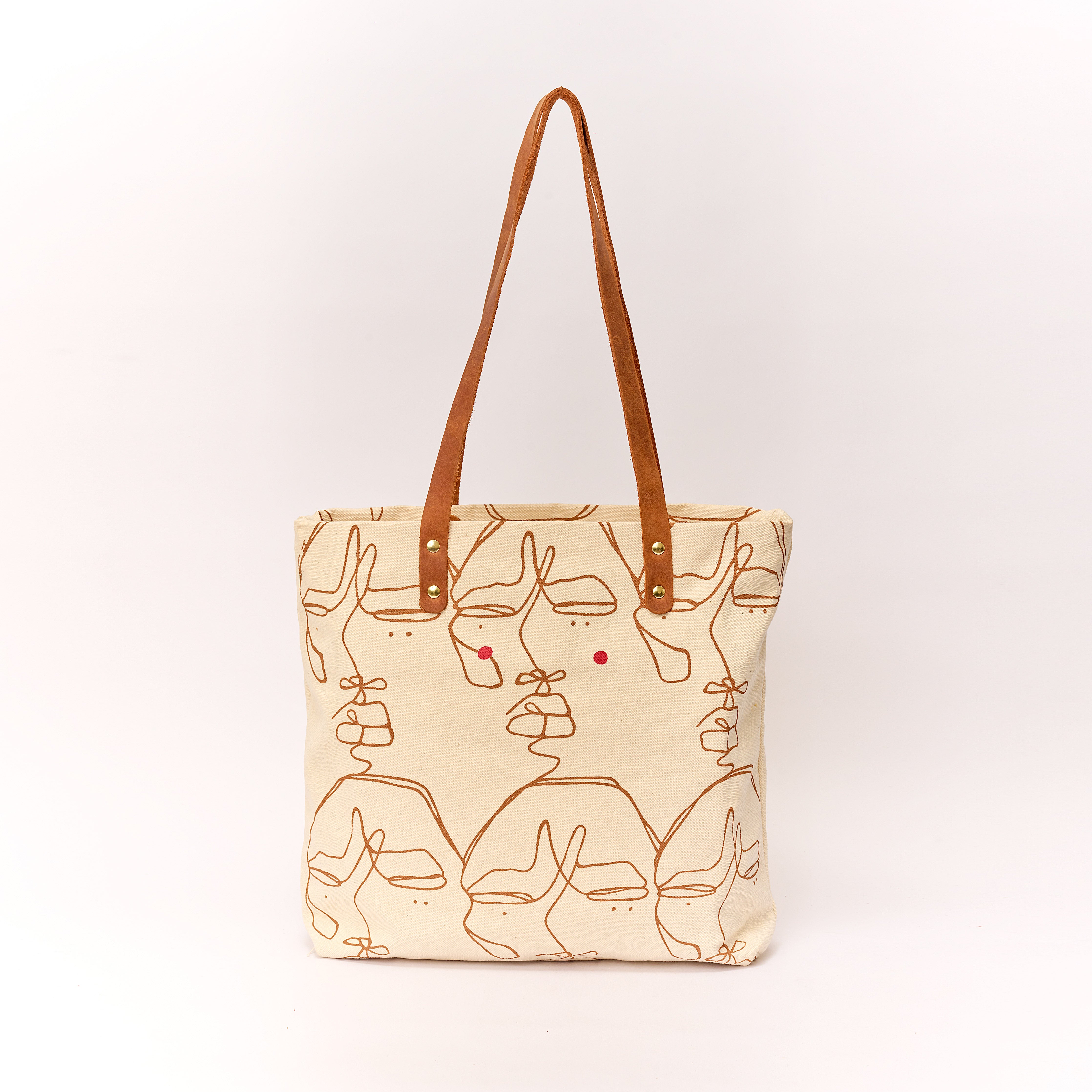 Canvas Dorothy Tote Sita Print x EndoSquared