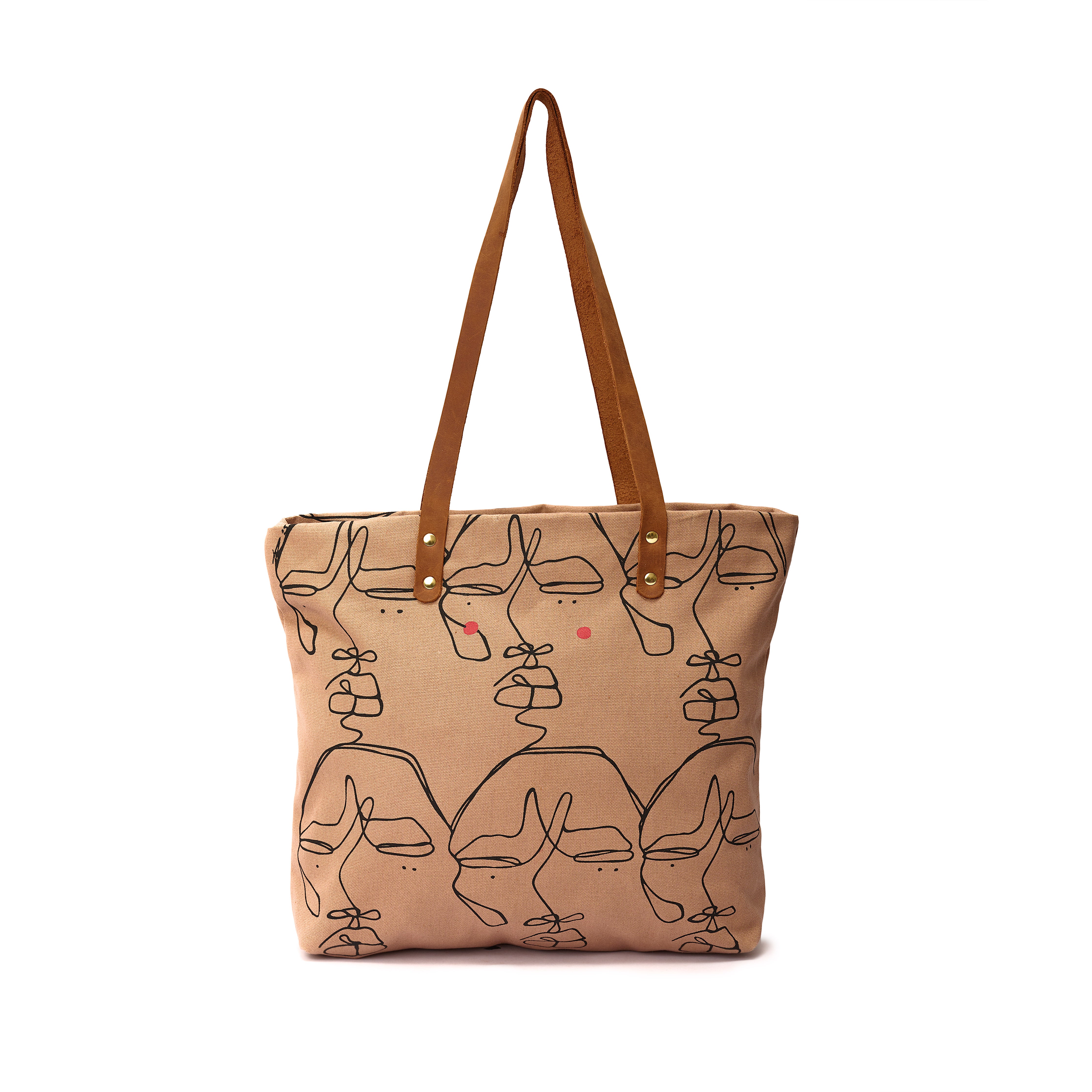Canvas Dorothy Tote Sita Print x EndoSquared