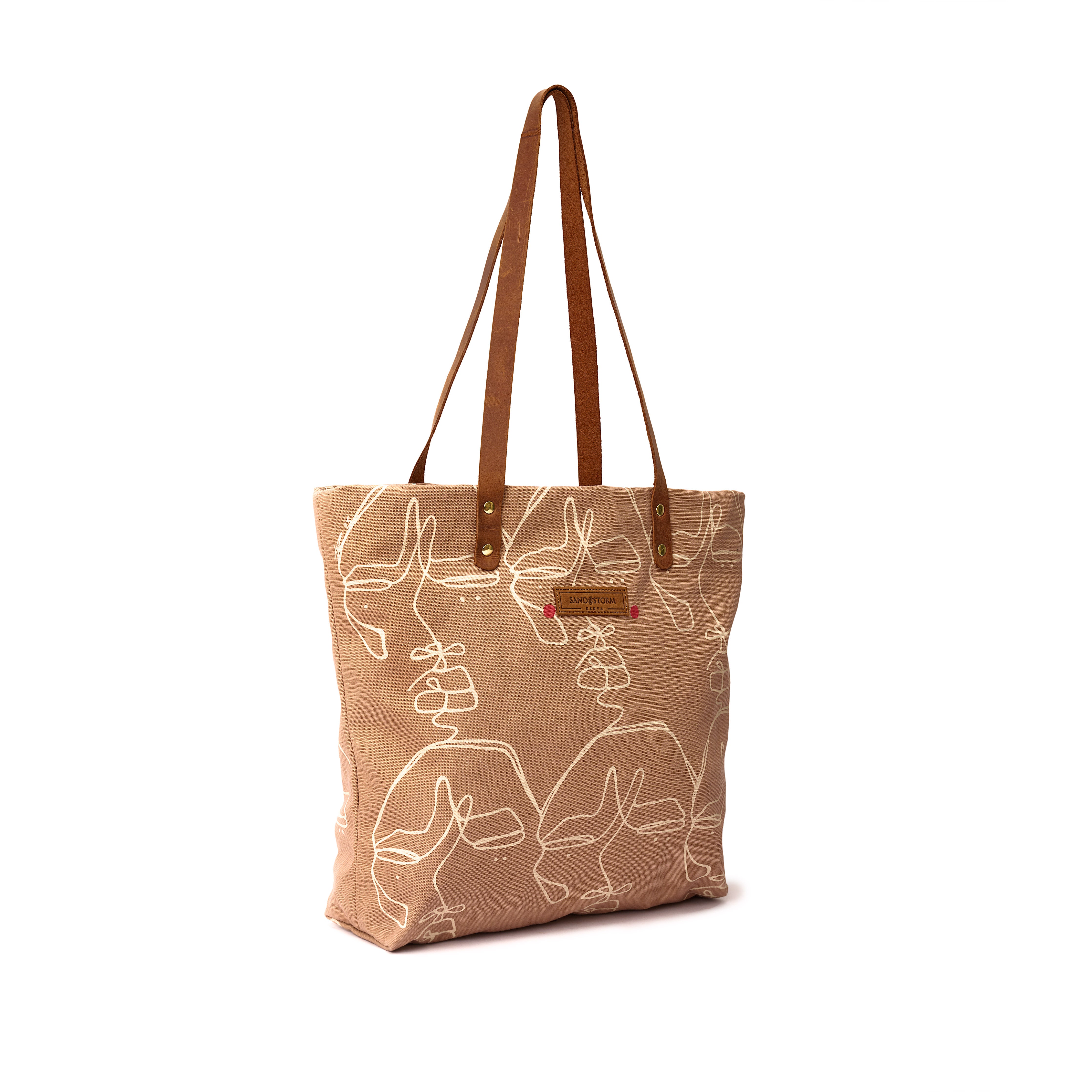 Canvas Dorothy Tote Sita Print x EndoSquared