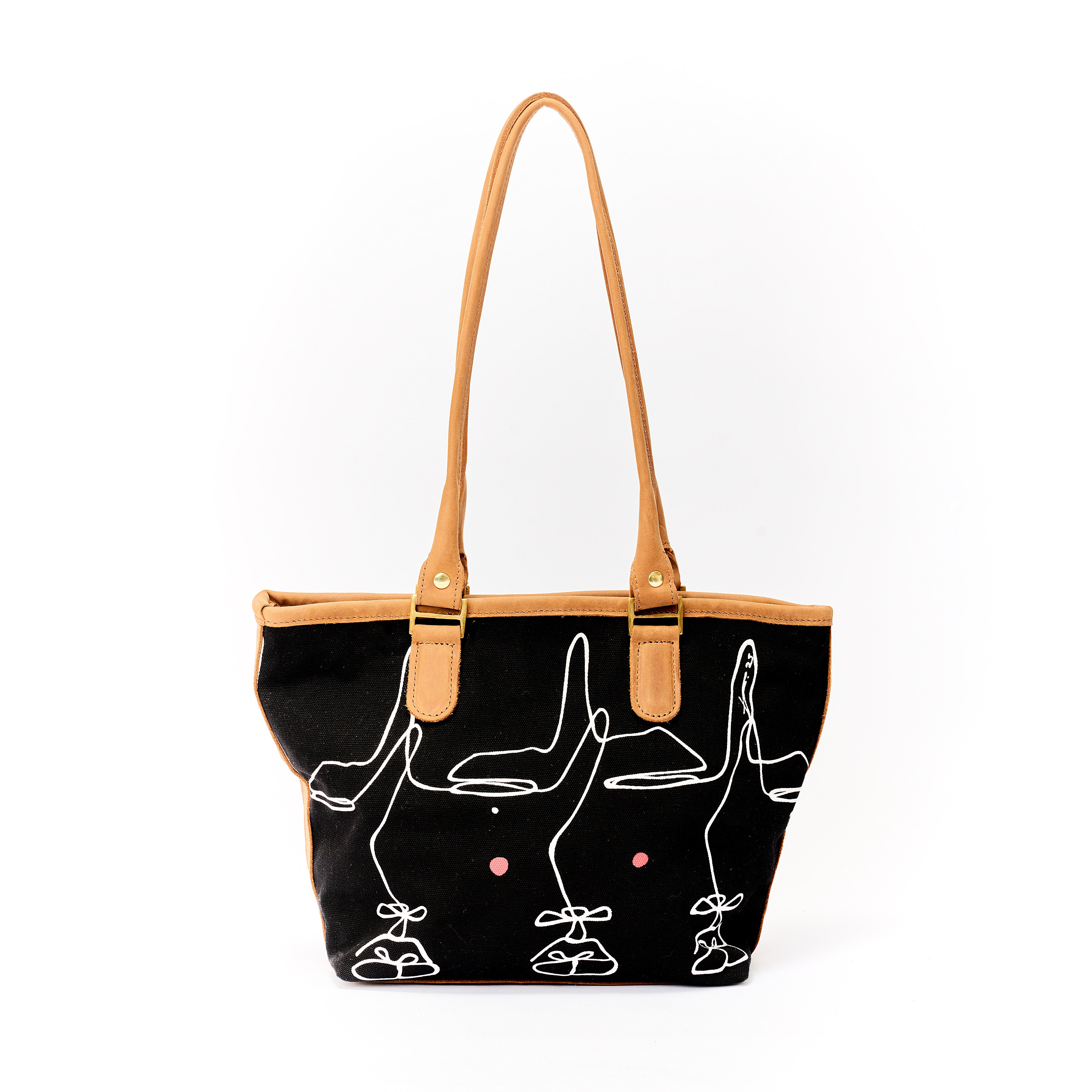 Canvas Lara bag Intertwine Print x Sandstorm Kenya