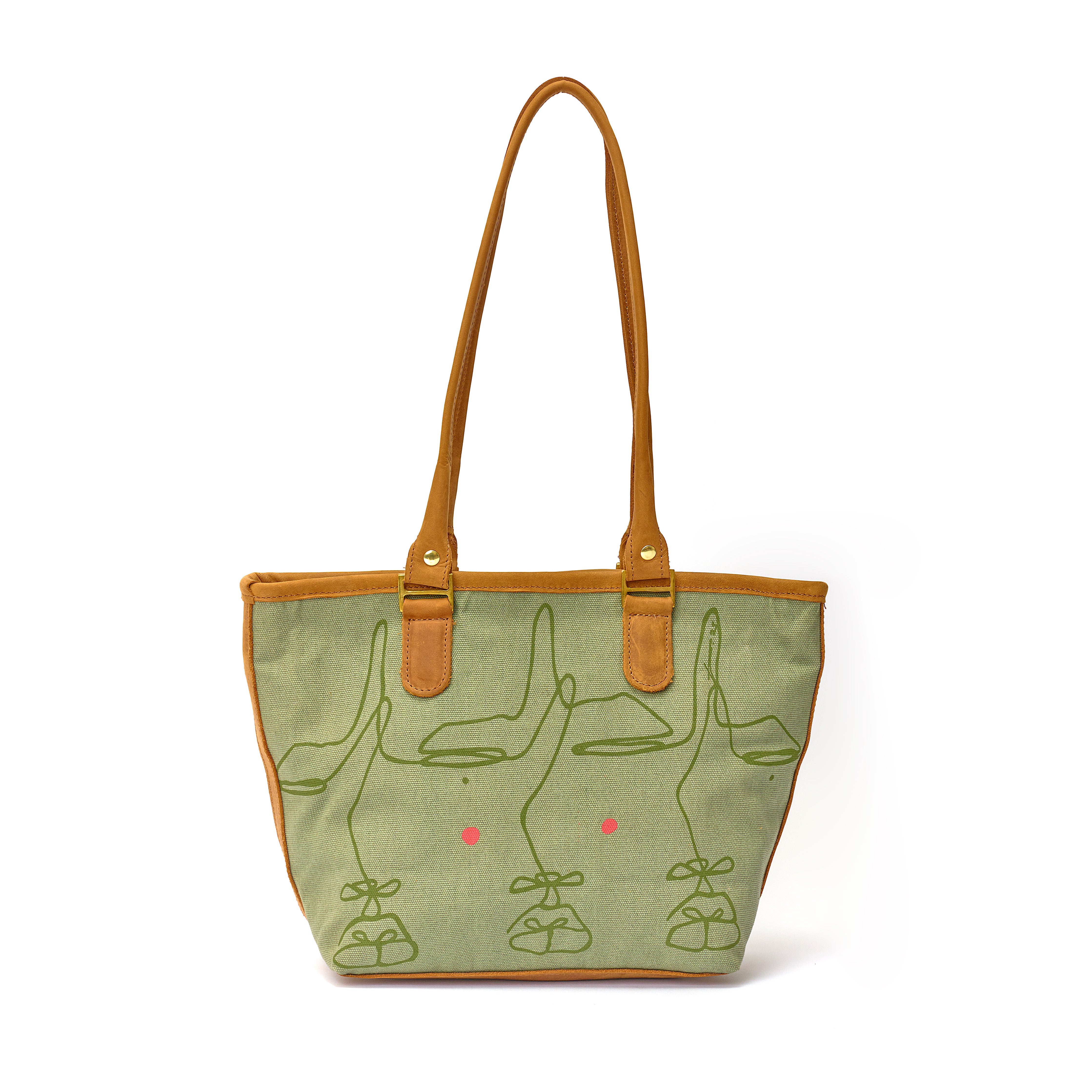 Canvas Lara bag Intertwine Print x Sandstorm Kenya