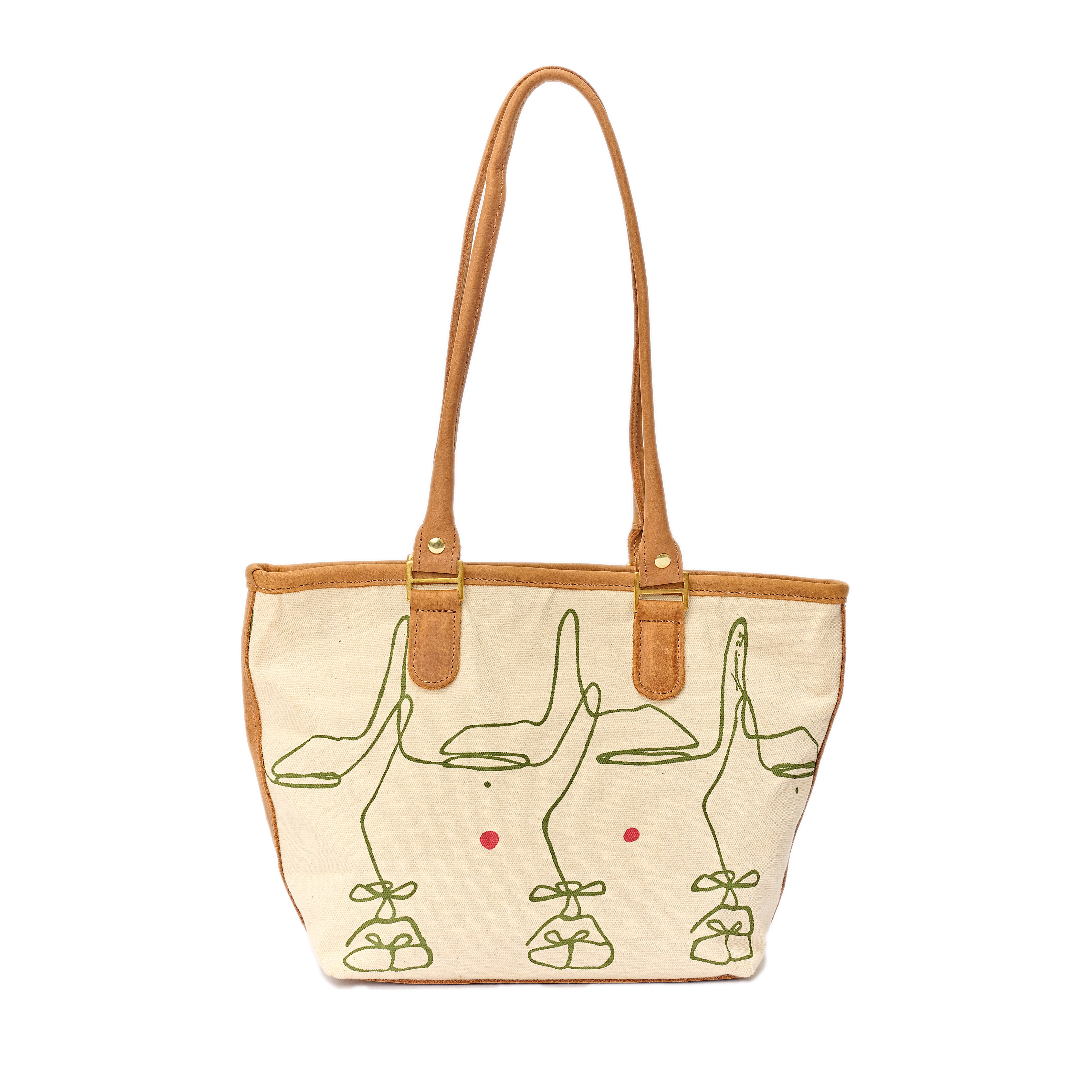 Canvas Lara bag Intertwine Print x Sandstorm Kenya