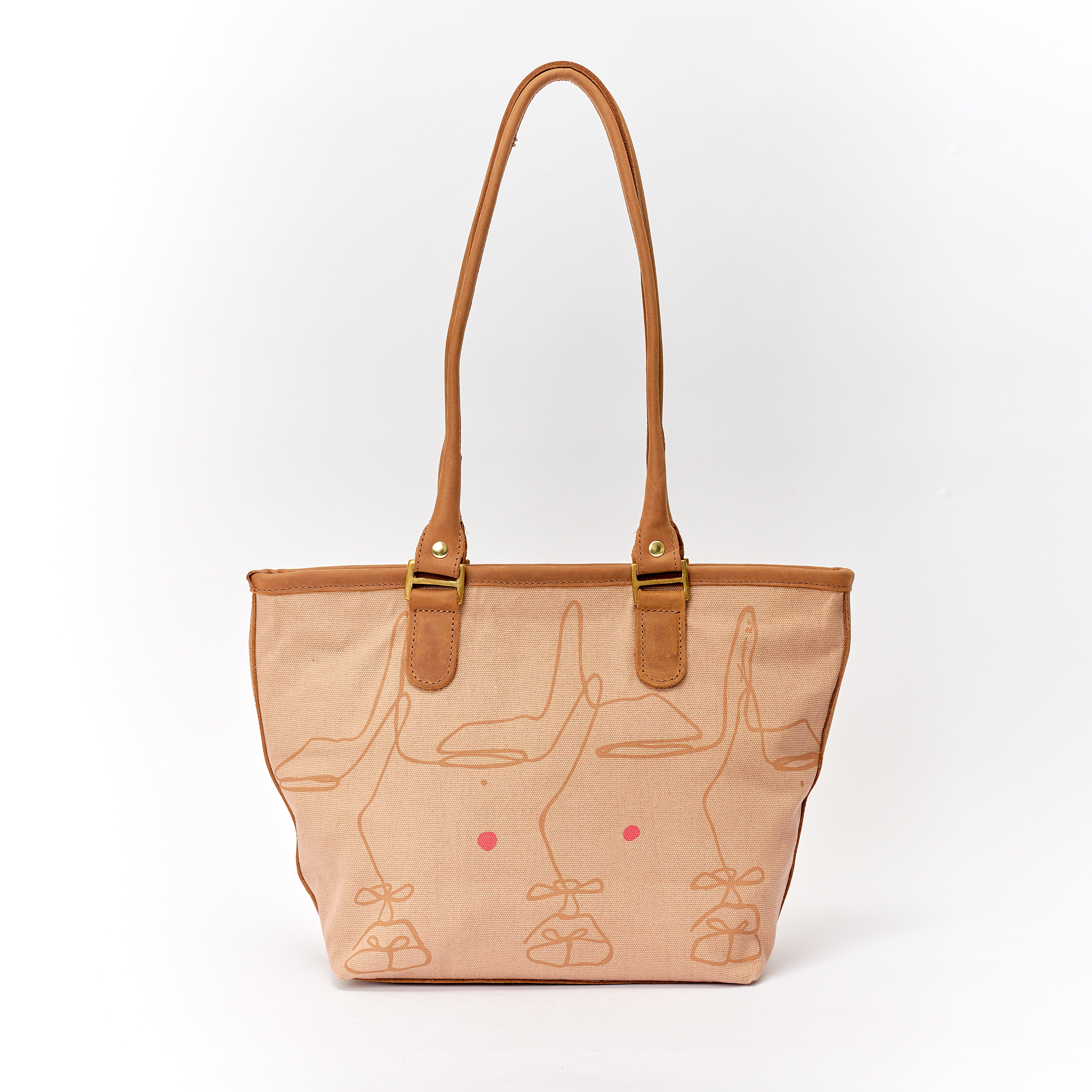 Canvas Lara bag Intertwine Print x Sandstorm Kenya