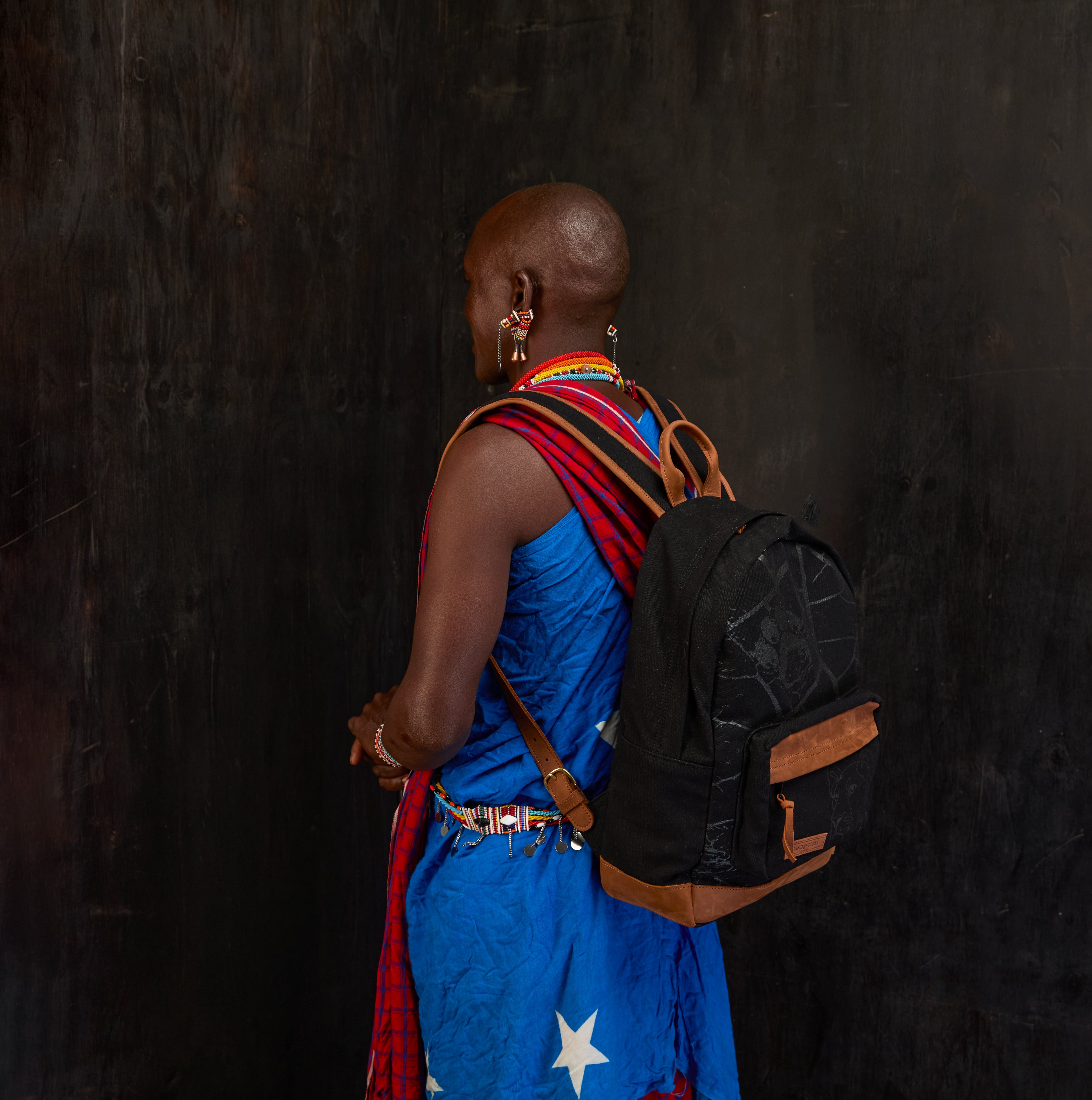 Canvas Hillary Backpack x Lion Guardian