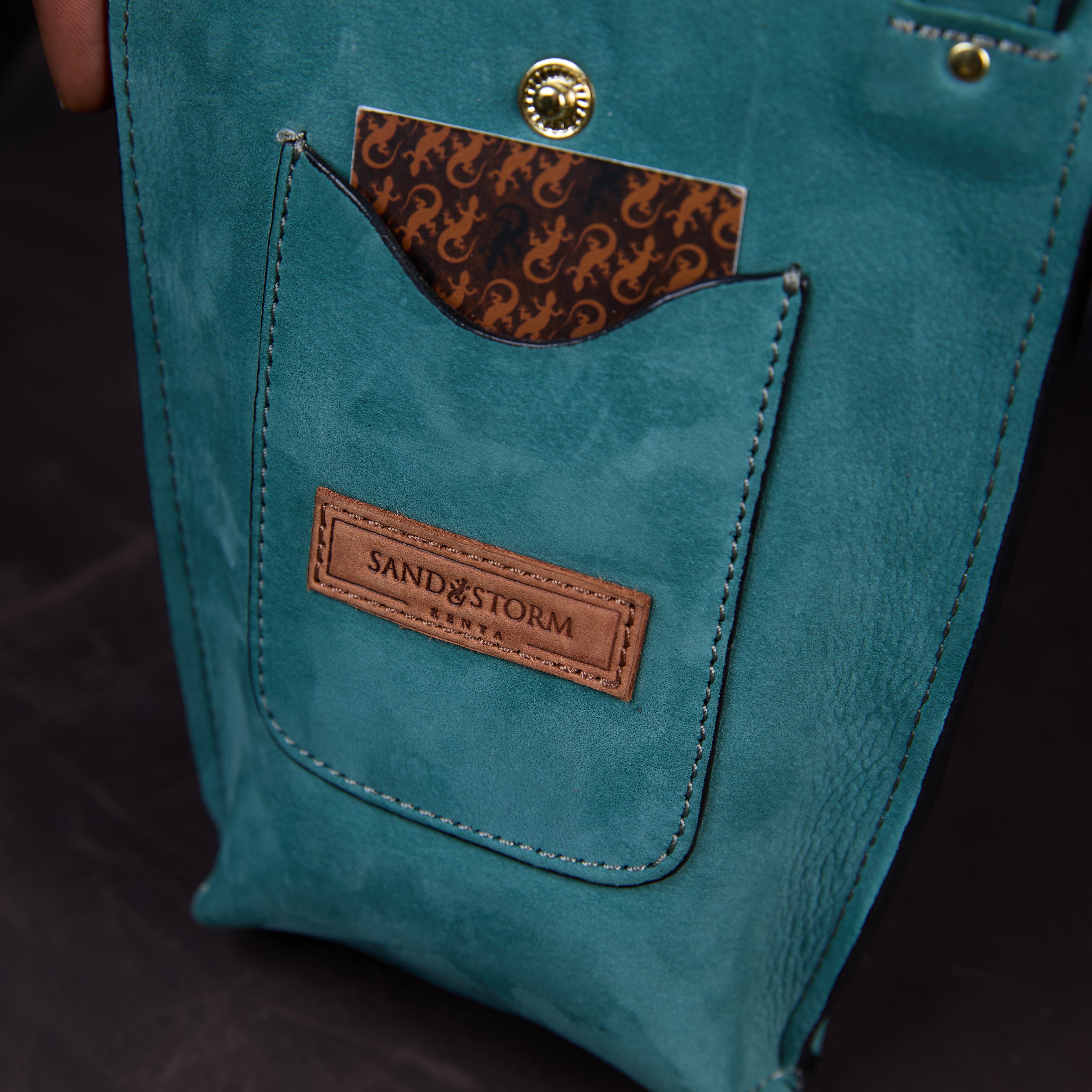 Suede Phone Purse Elephant