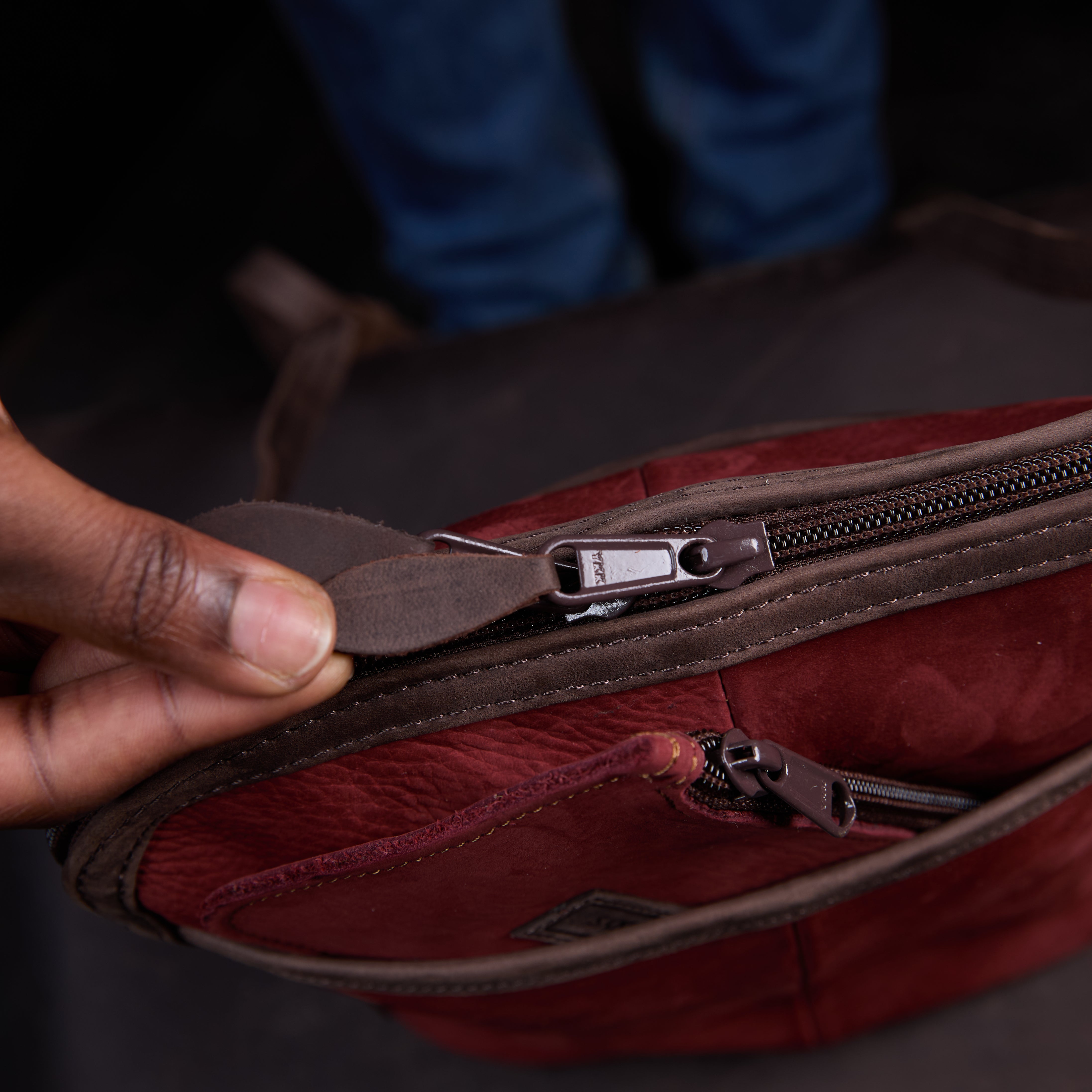 Suede Sporran Crossbody