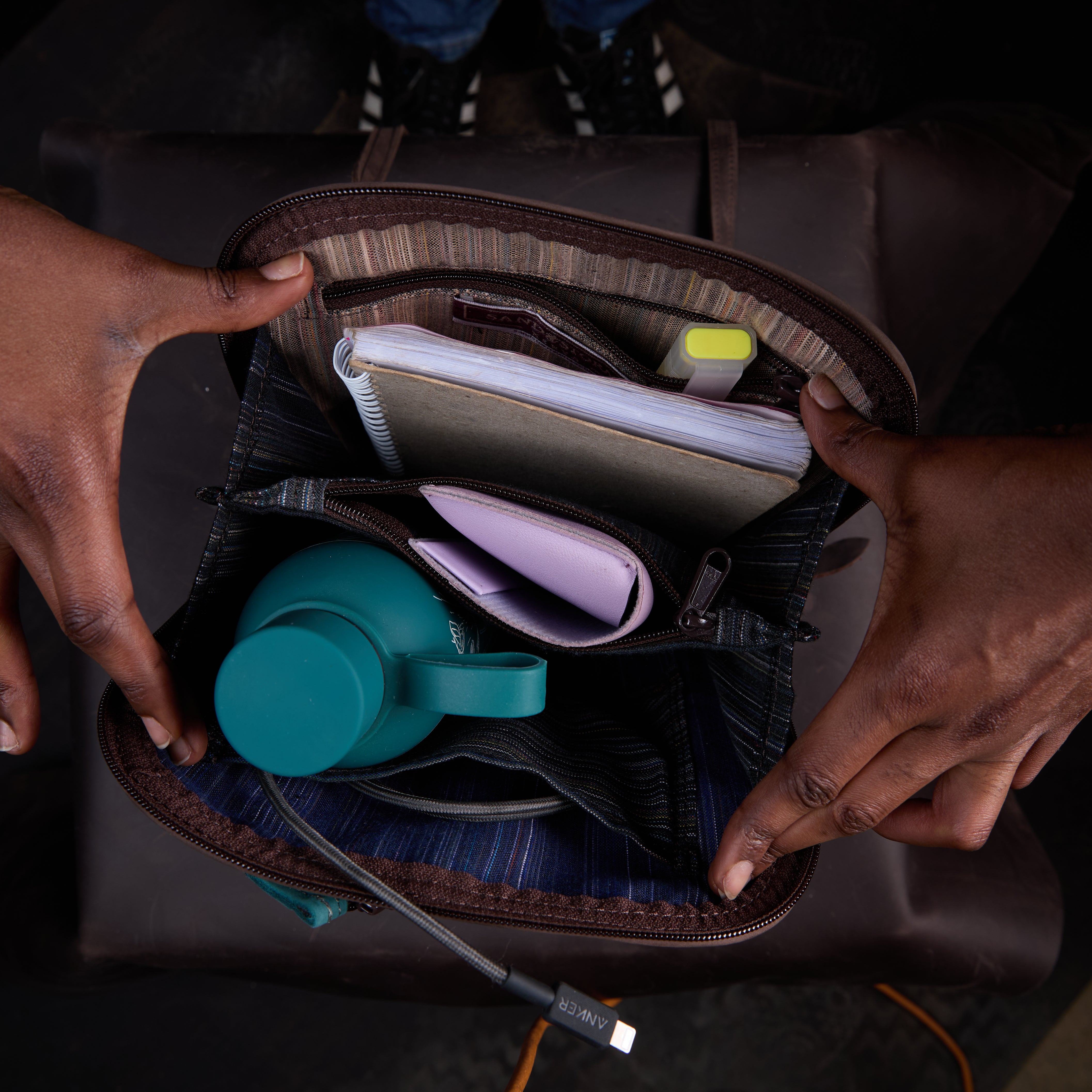 Suede Sporran Crossbody