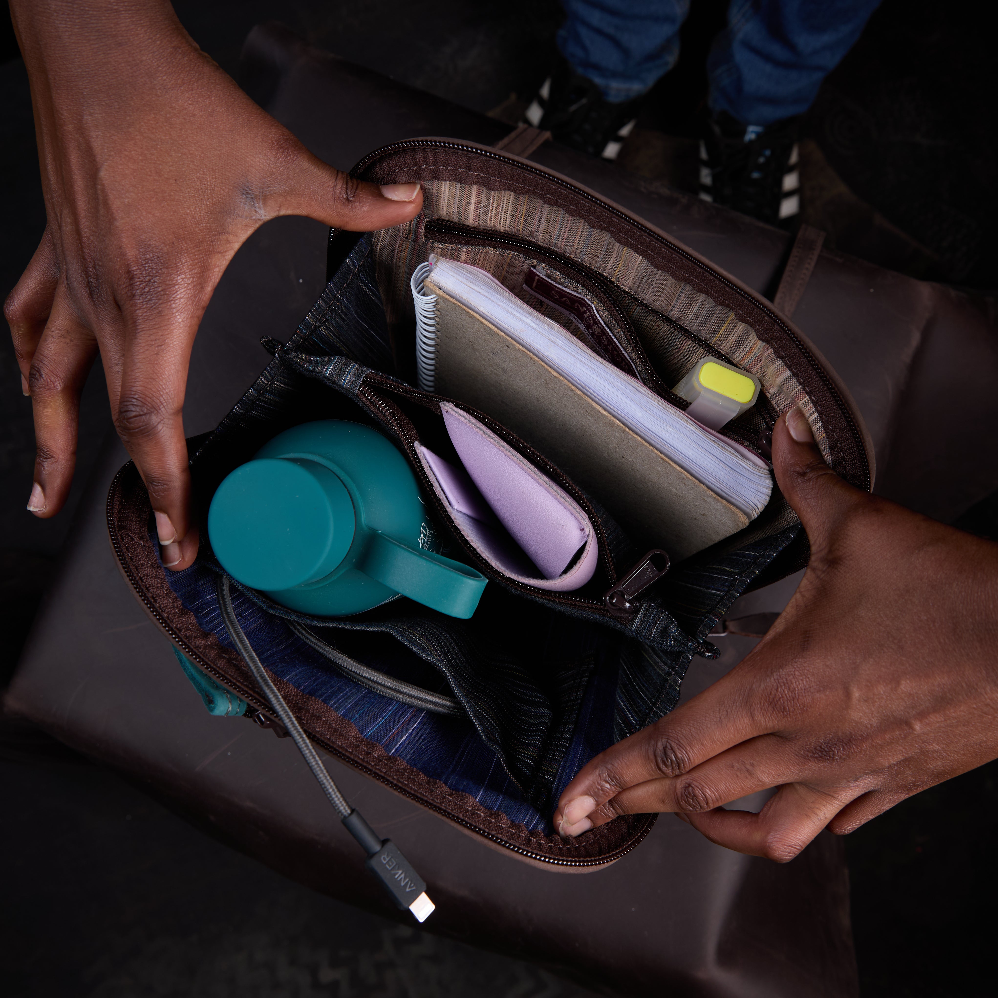 Suede Sporran Crossbody