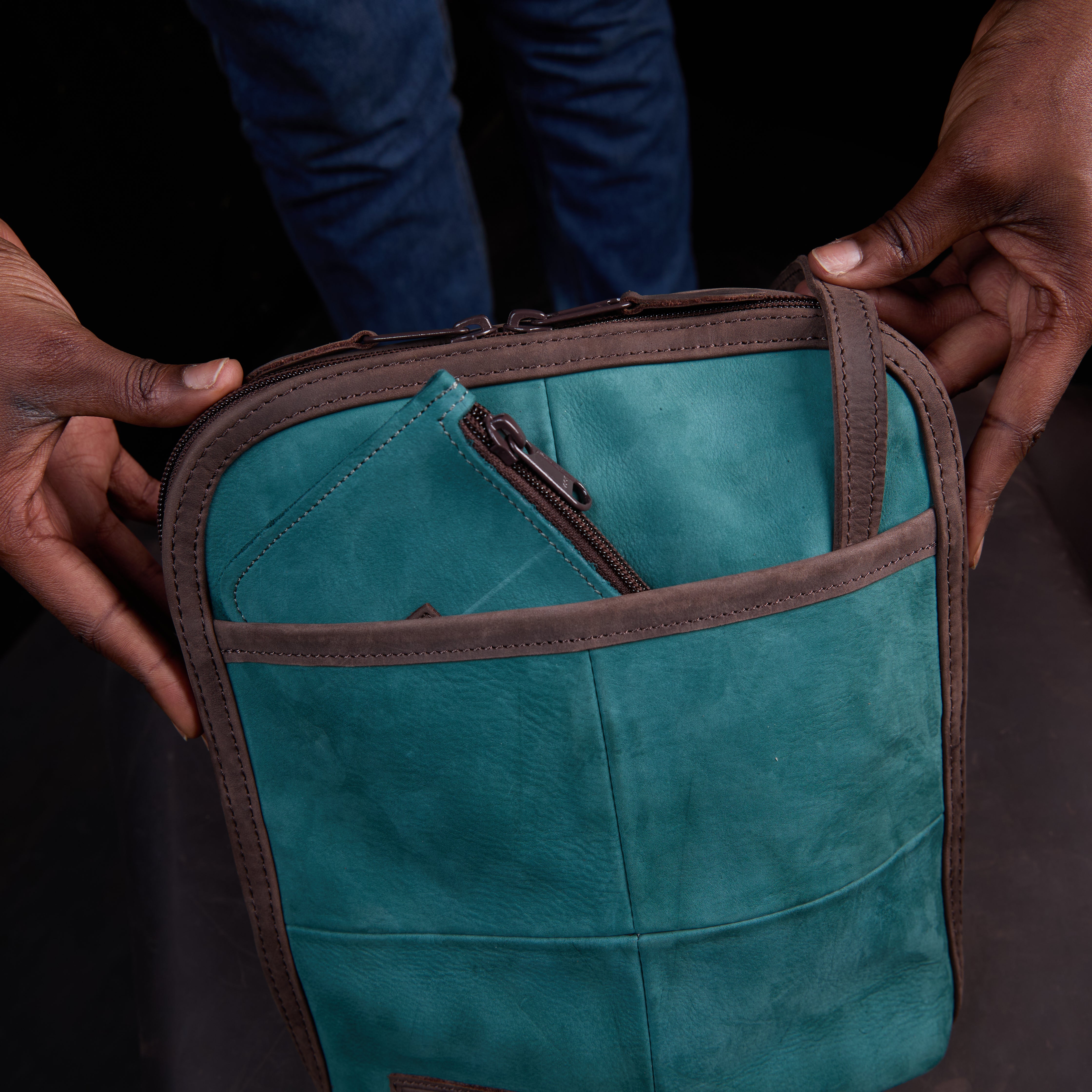 Suede Sporran Crossbody