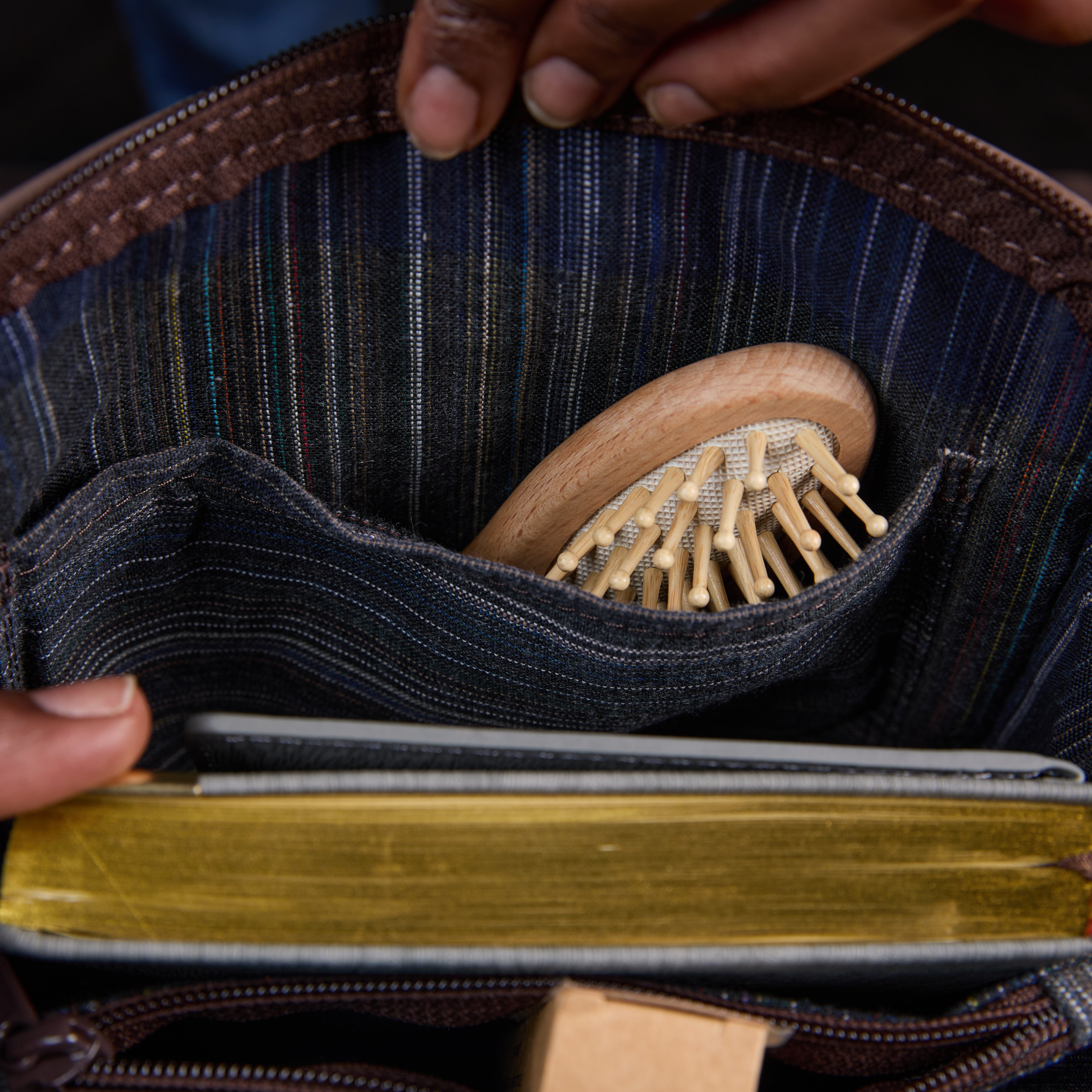 Suede Sporran Crossbody