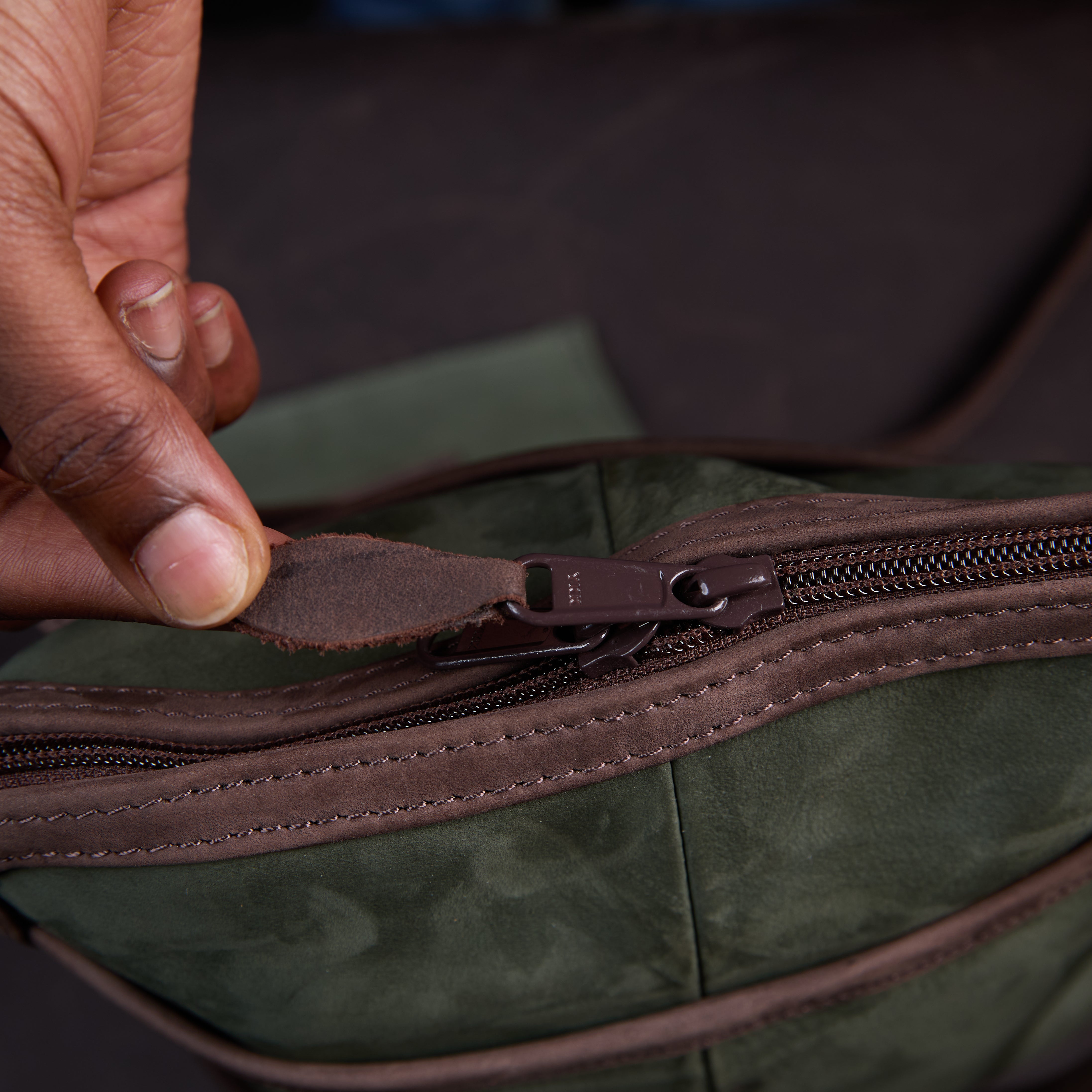 Suede Sporran Crossbody