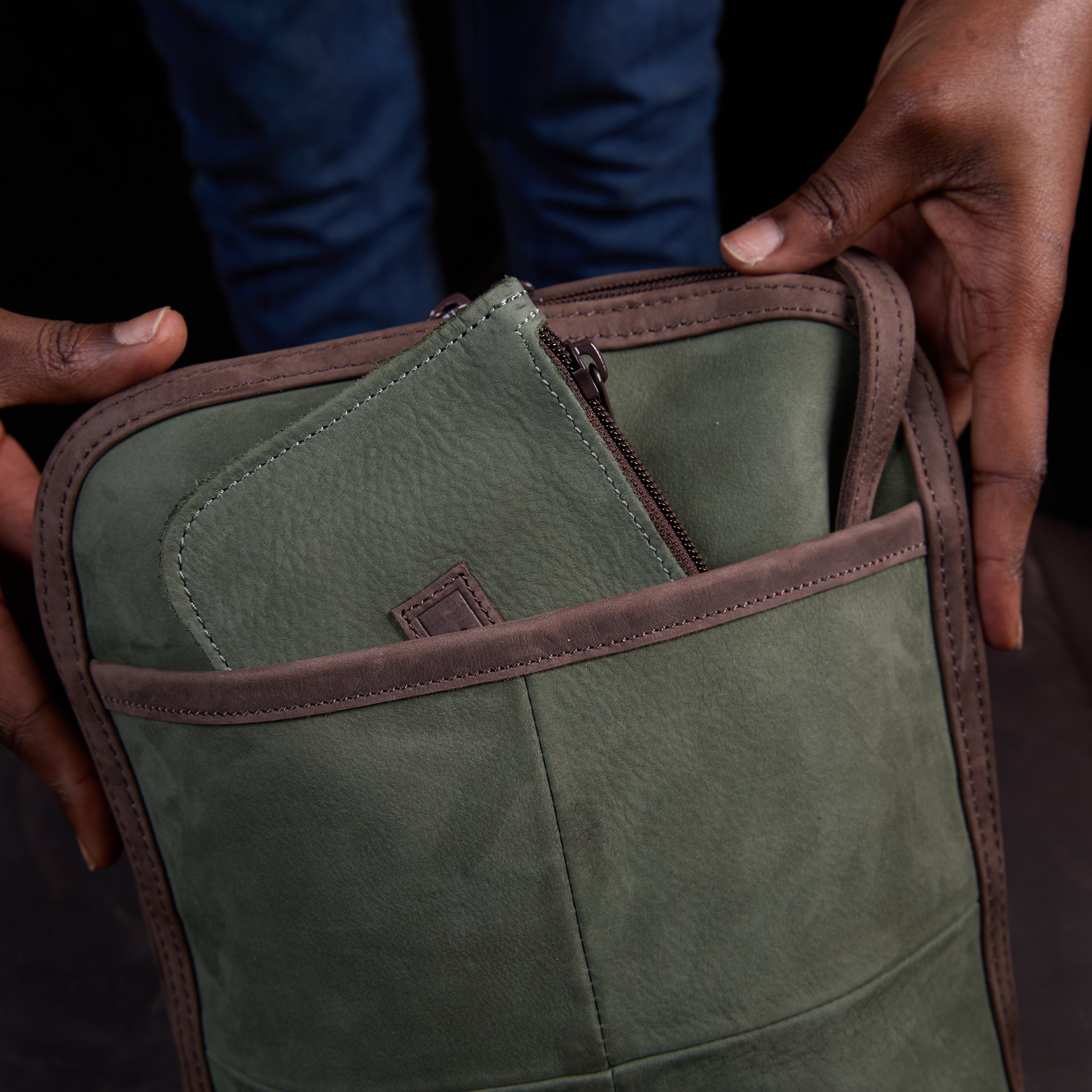 Suede Sporran Crossbody