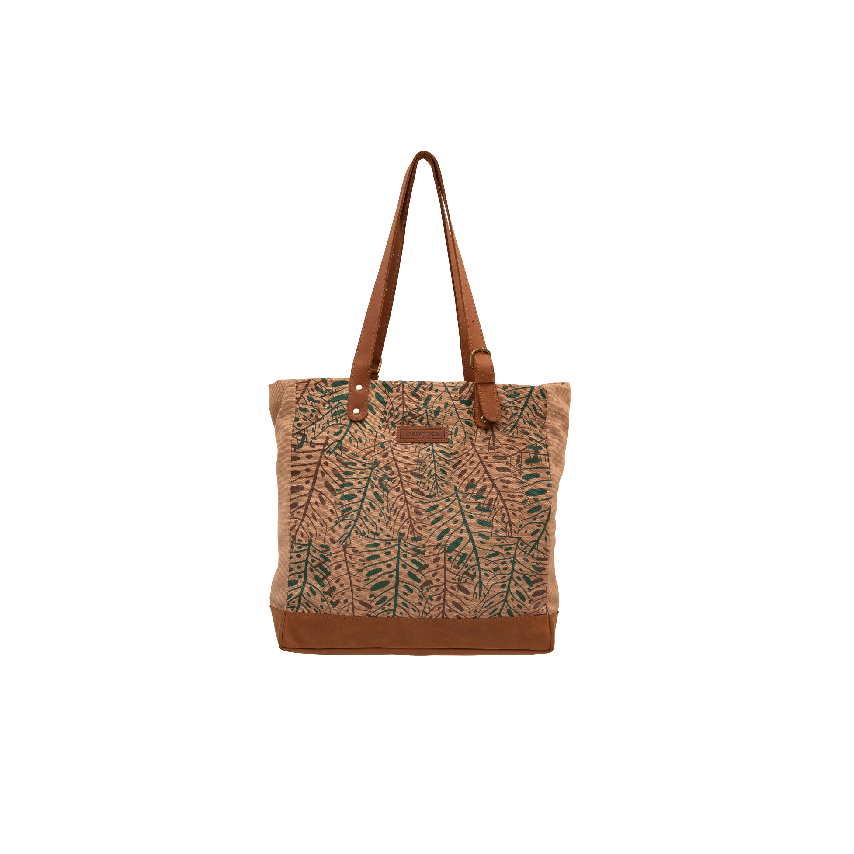 Canvas Matawi Print Metrine Tote - Sandstorm Kenya (Intl)